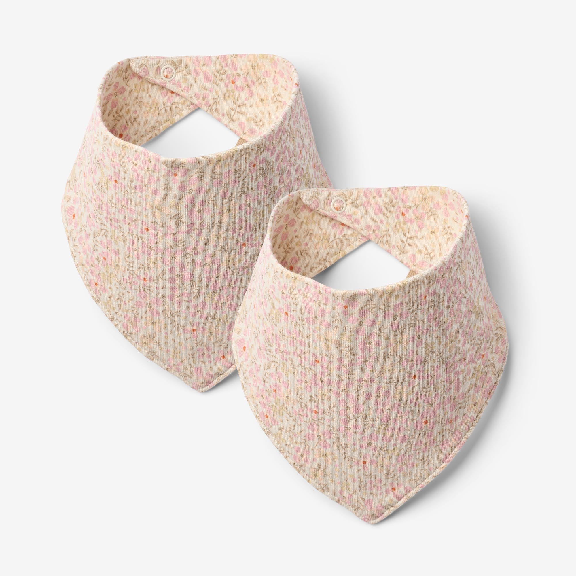 2 Bib Eden - coral flowers