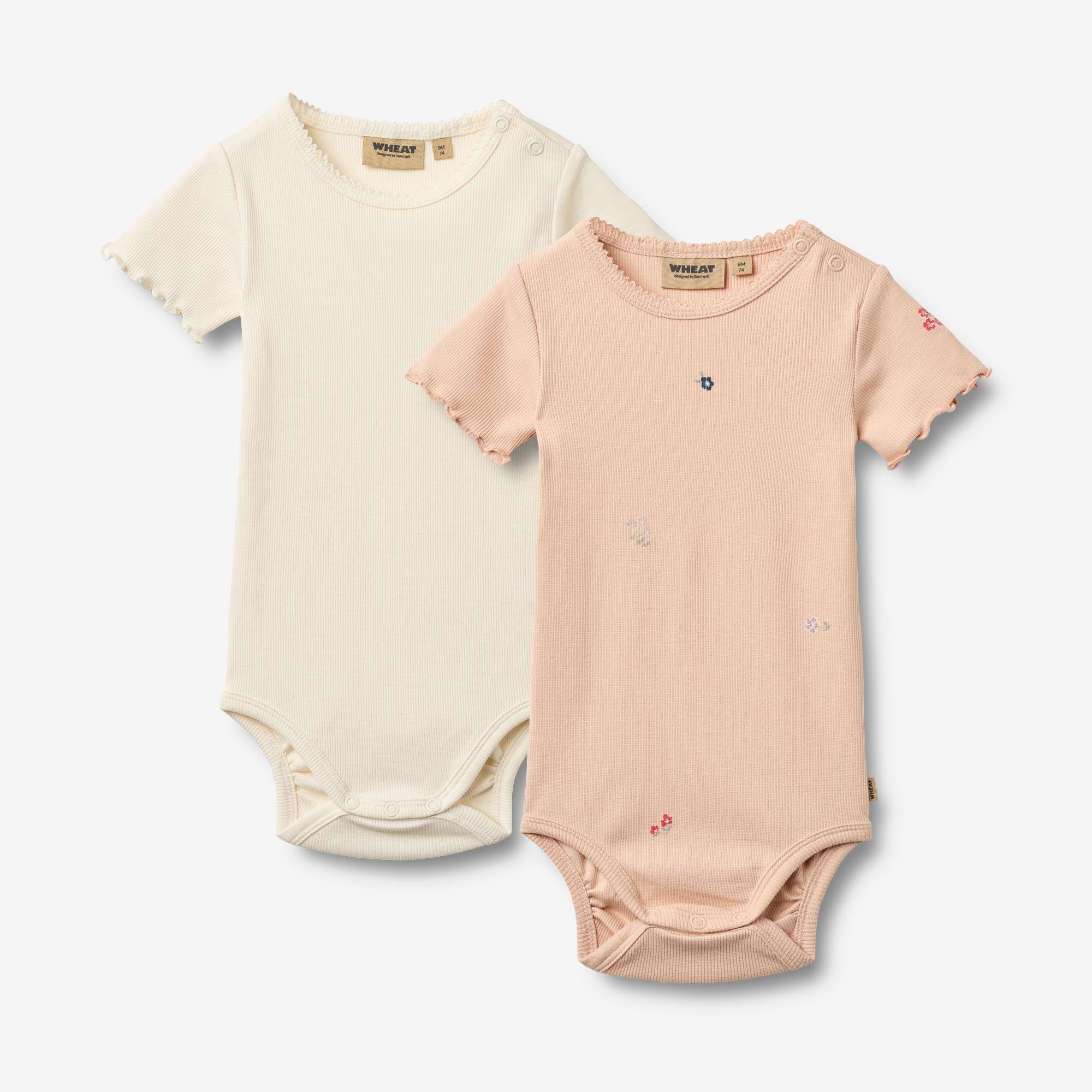 2 body S/S Maren - rose flowers