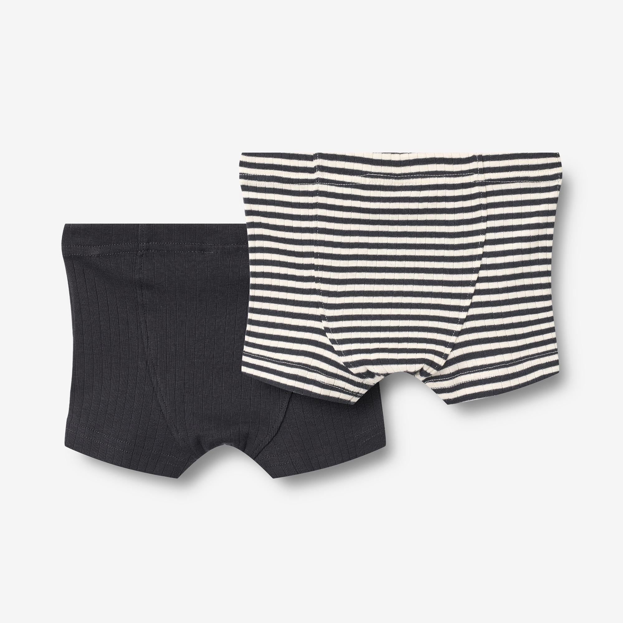 2 Boxershorts Louis - navy rib stripe - Image 8