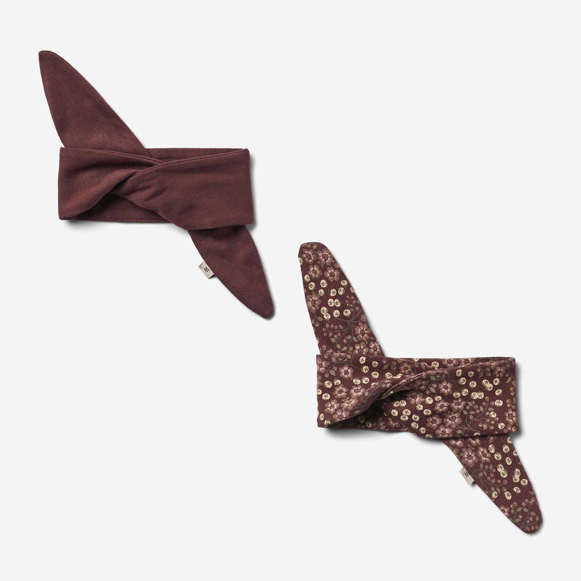2 Headband Olivia | Baby - aubergine berries - Image 2
