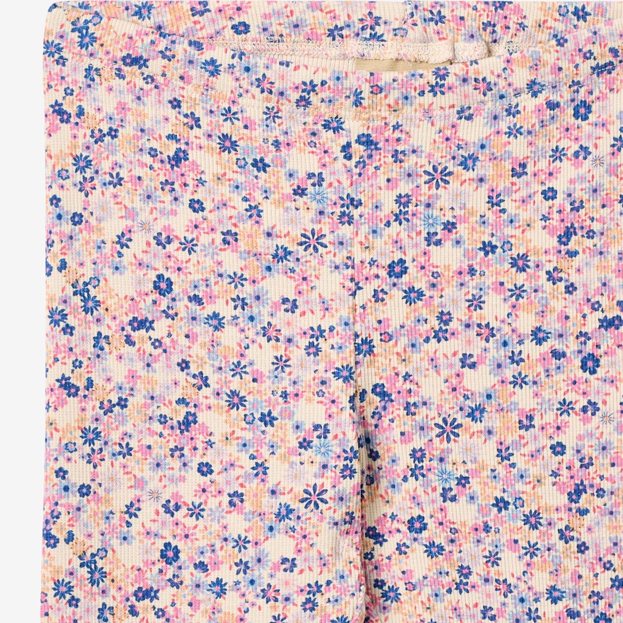 2 Leggings Jules - pink blue flowers - Image 5