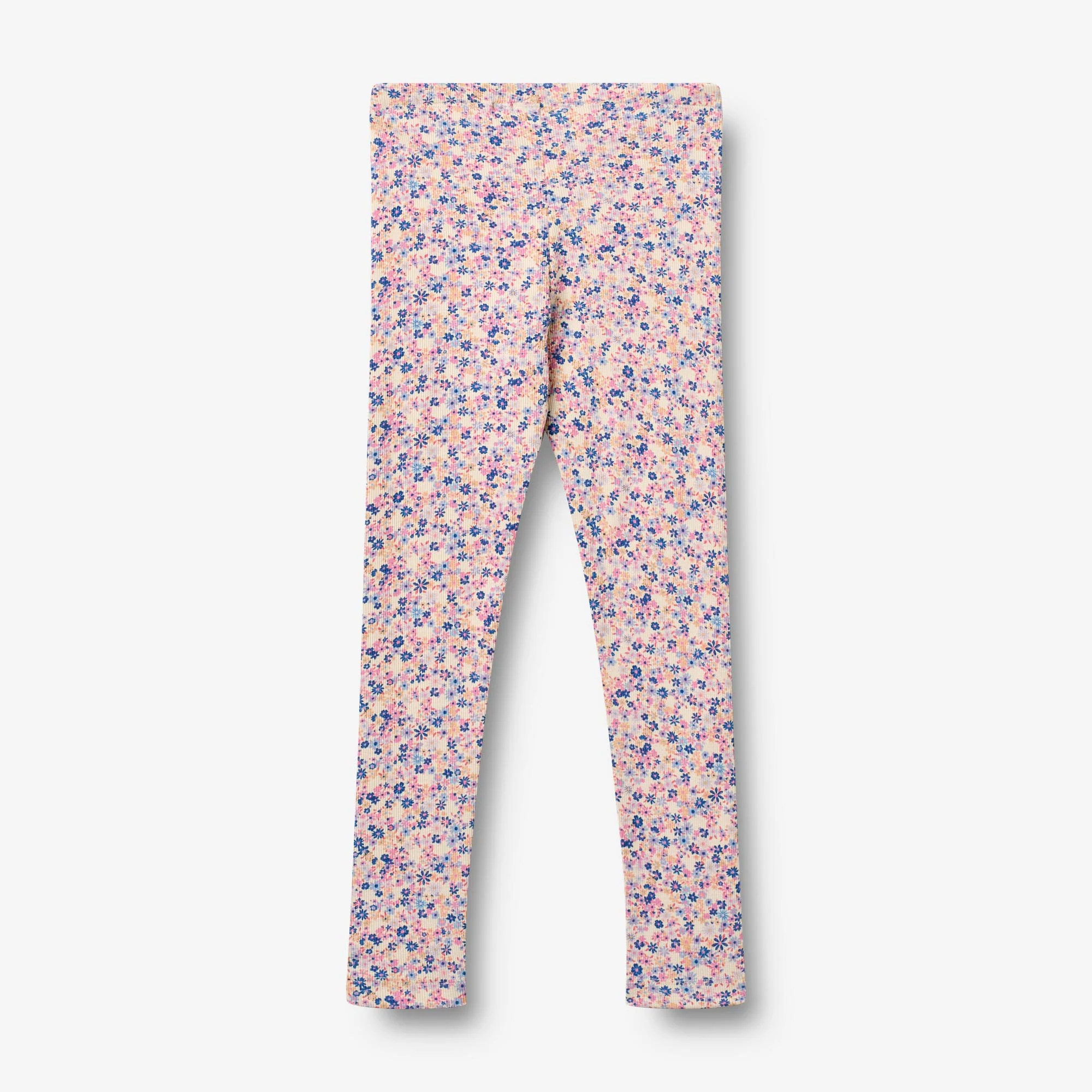 2 Leggings Jules - pink blue flowers - Image 6