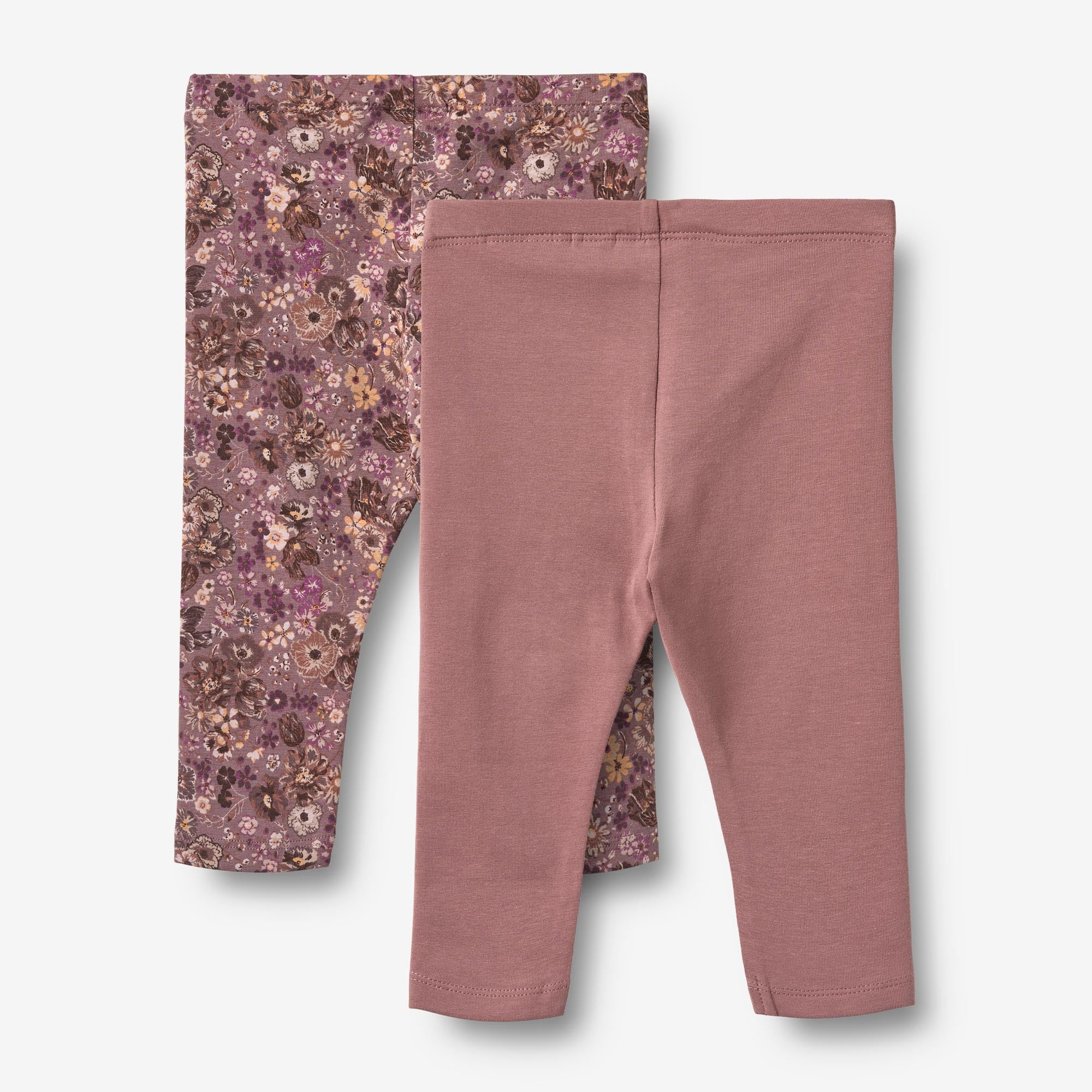 2-pack Leggings Jules| Baby - lavender flowers - Image 2