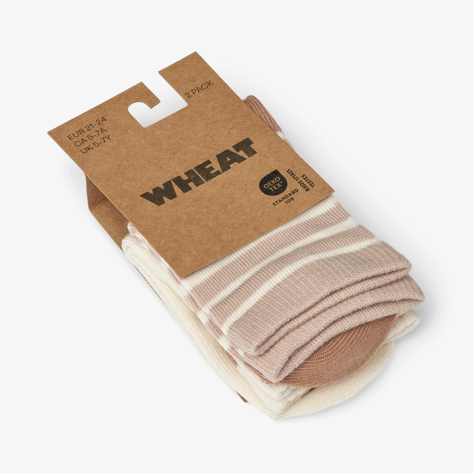 2 pk Jamie socks - sand - Image 4