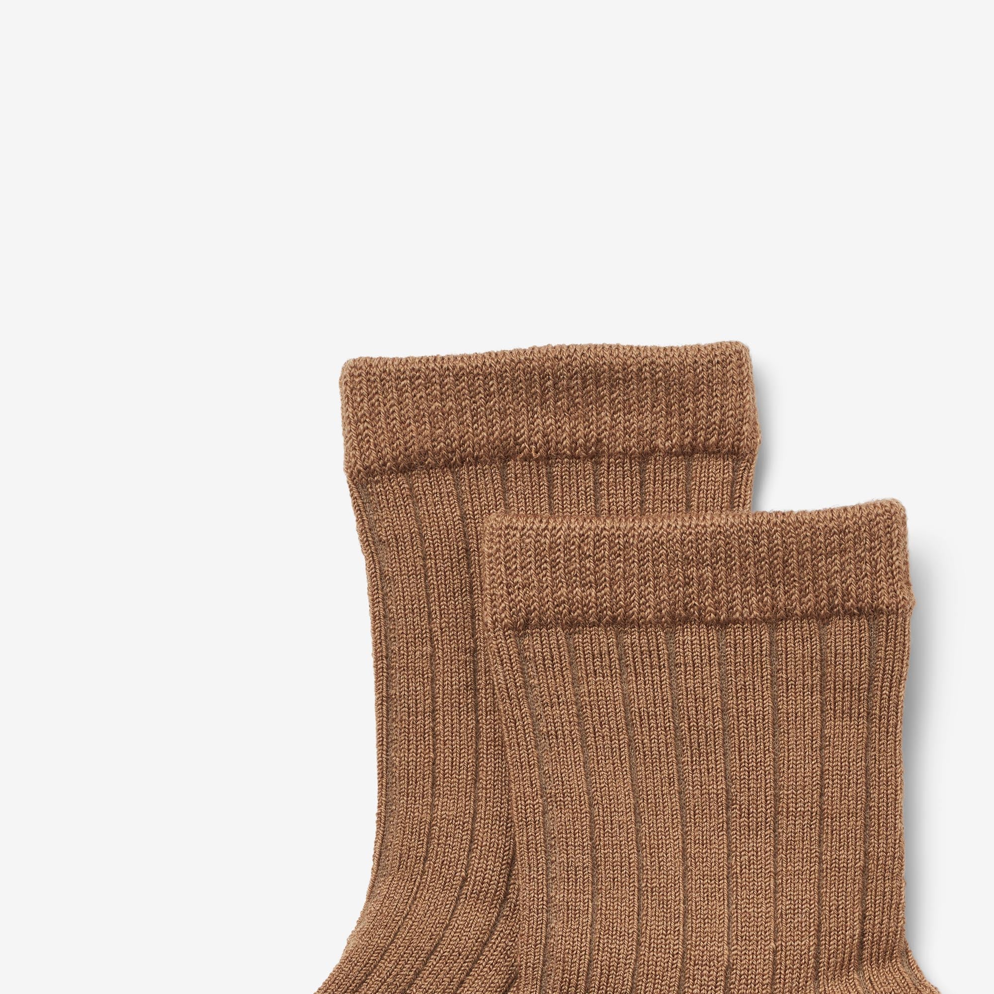 2 pk Wool Rib Socks Vilde - navy - Image 5