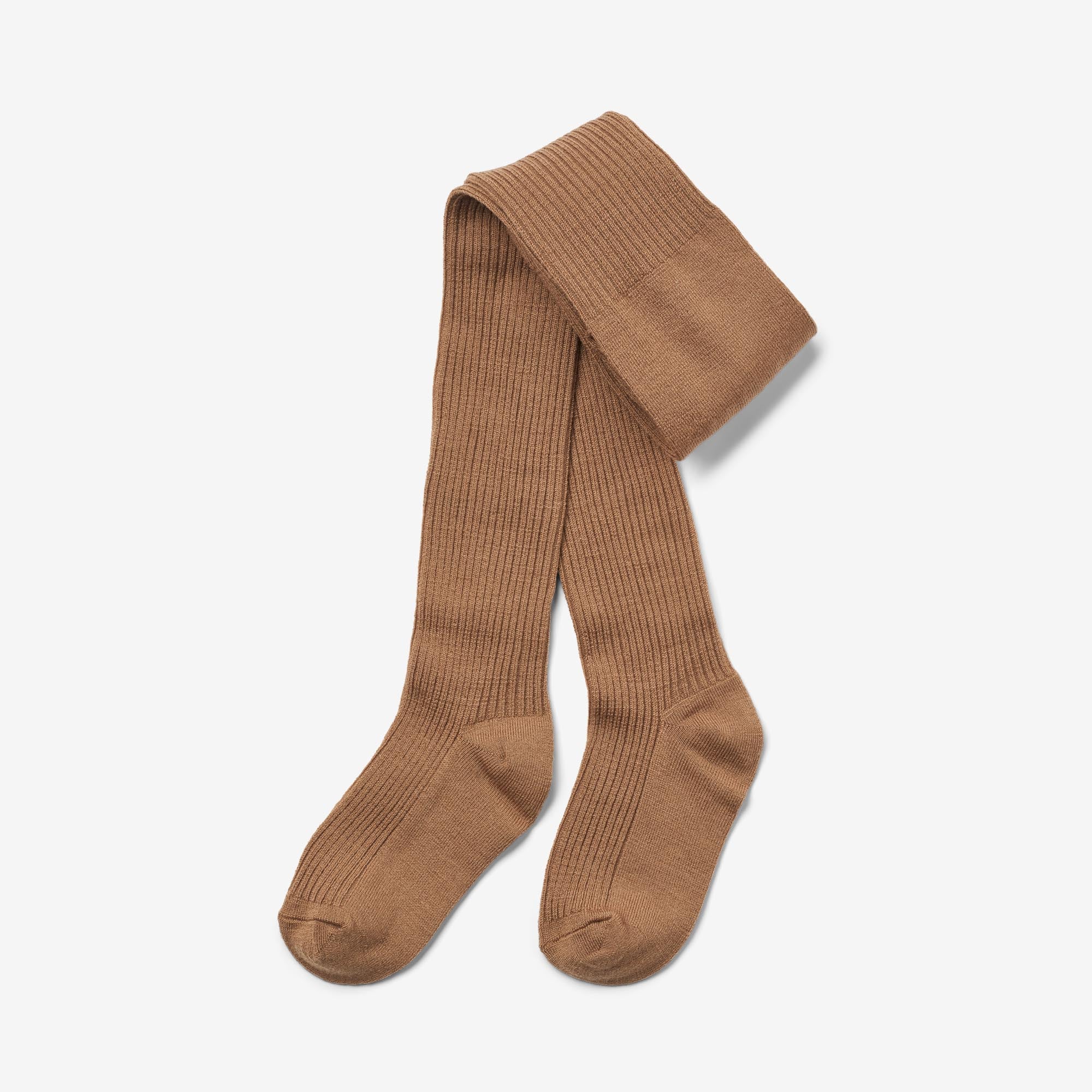 2 pk Wool Rib Tights Robin - navy - Image 2