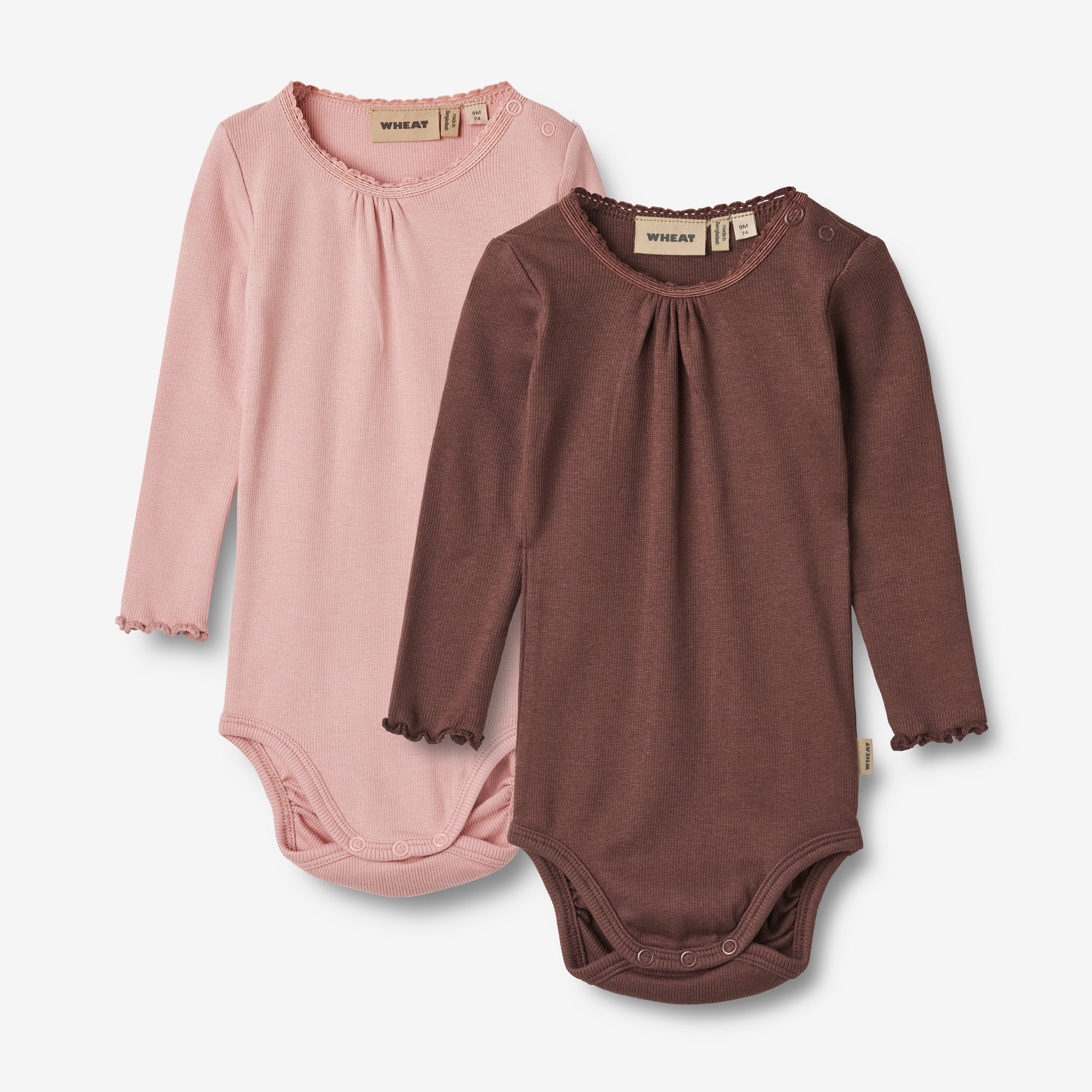 2 Rib Body L/S Lotta - rose frost eggplant - Image 2