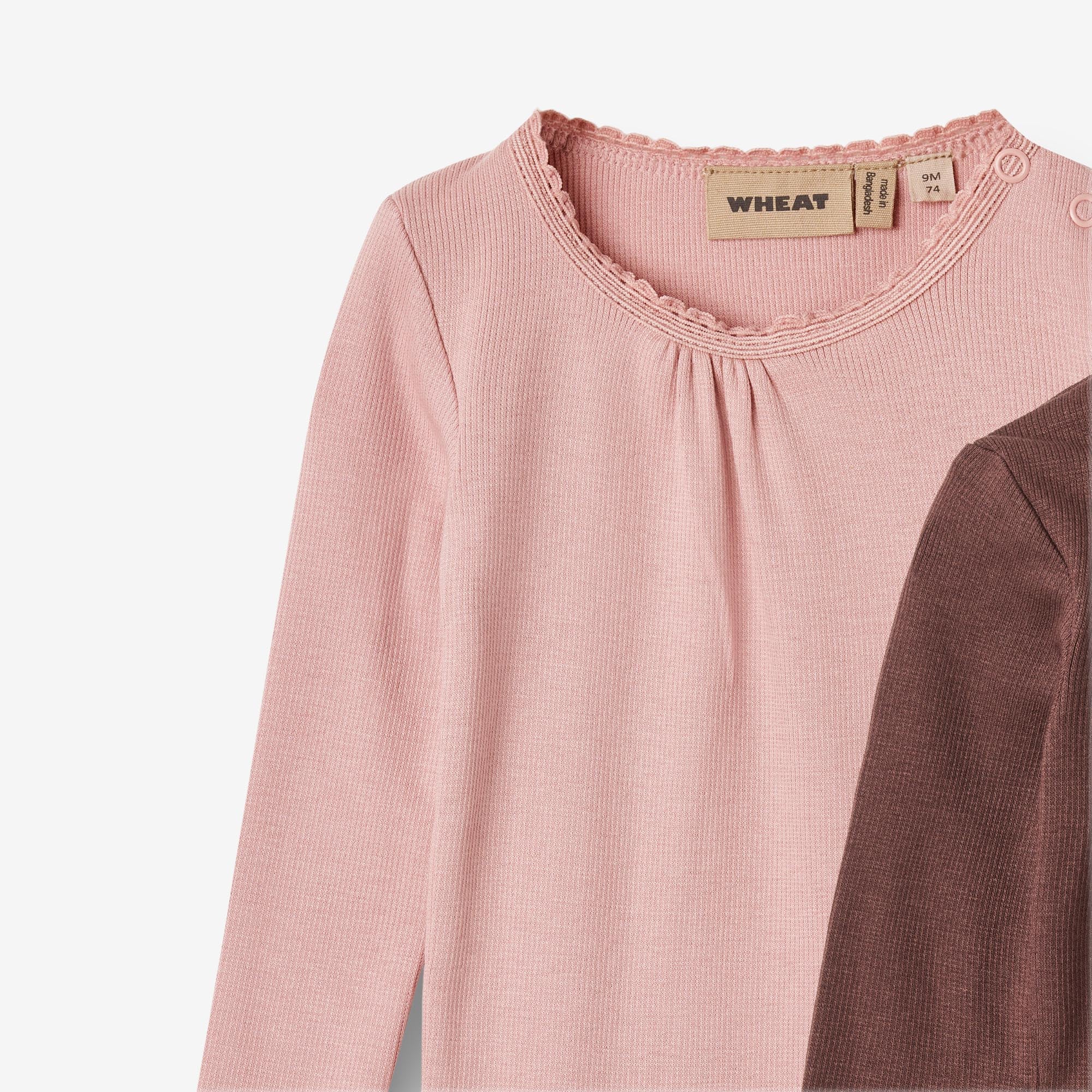 2 Rib Body L/S Lotta - rose frost eggplant - Image 3