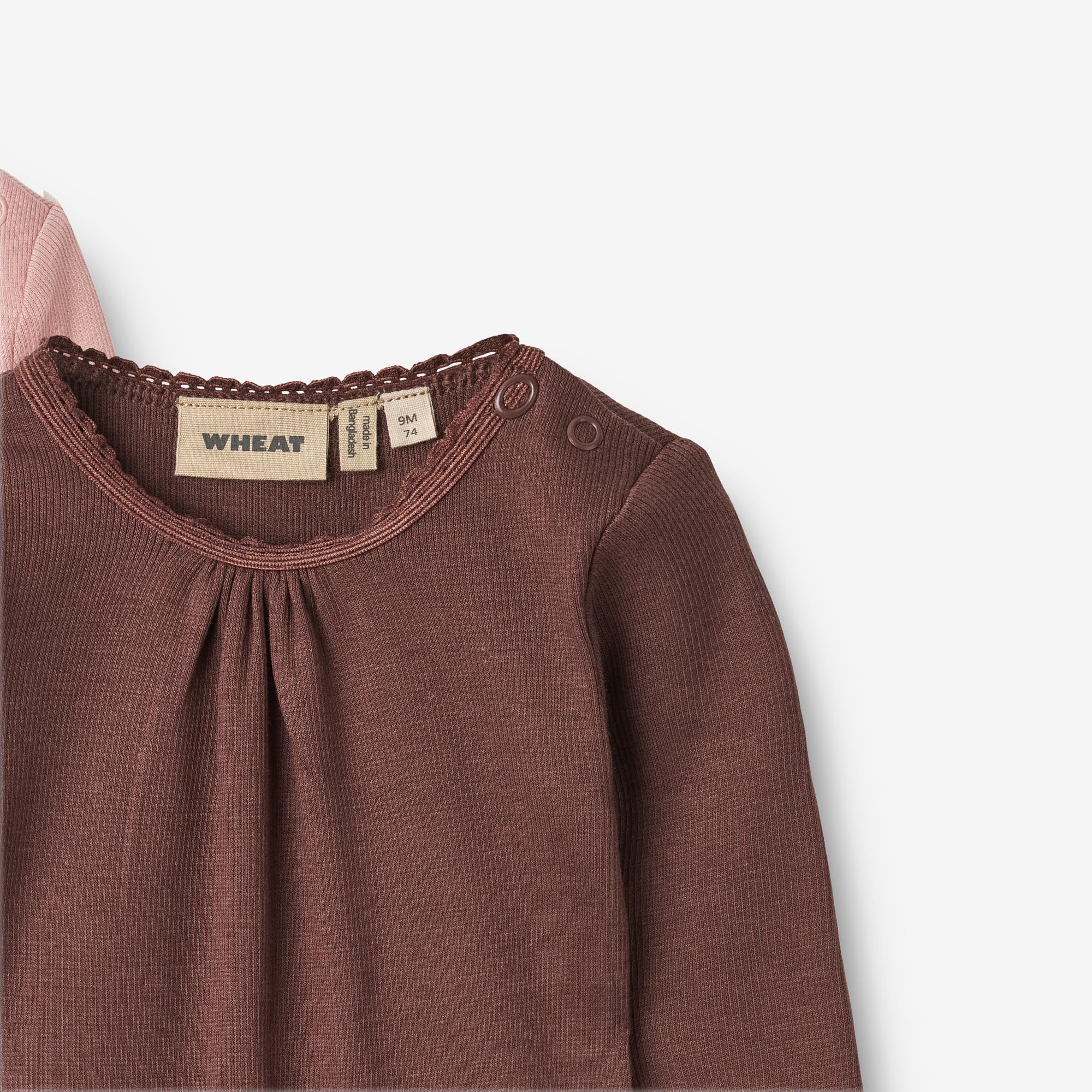 2 Rib Body L/S Lotta - rose frost eggplant - Image 4