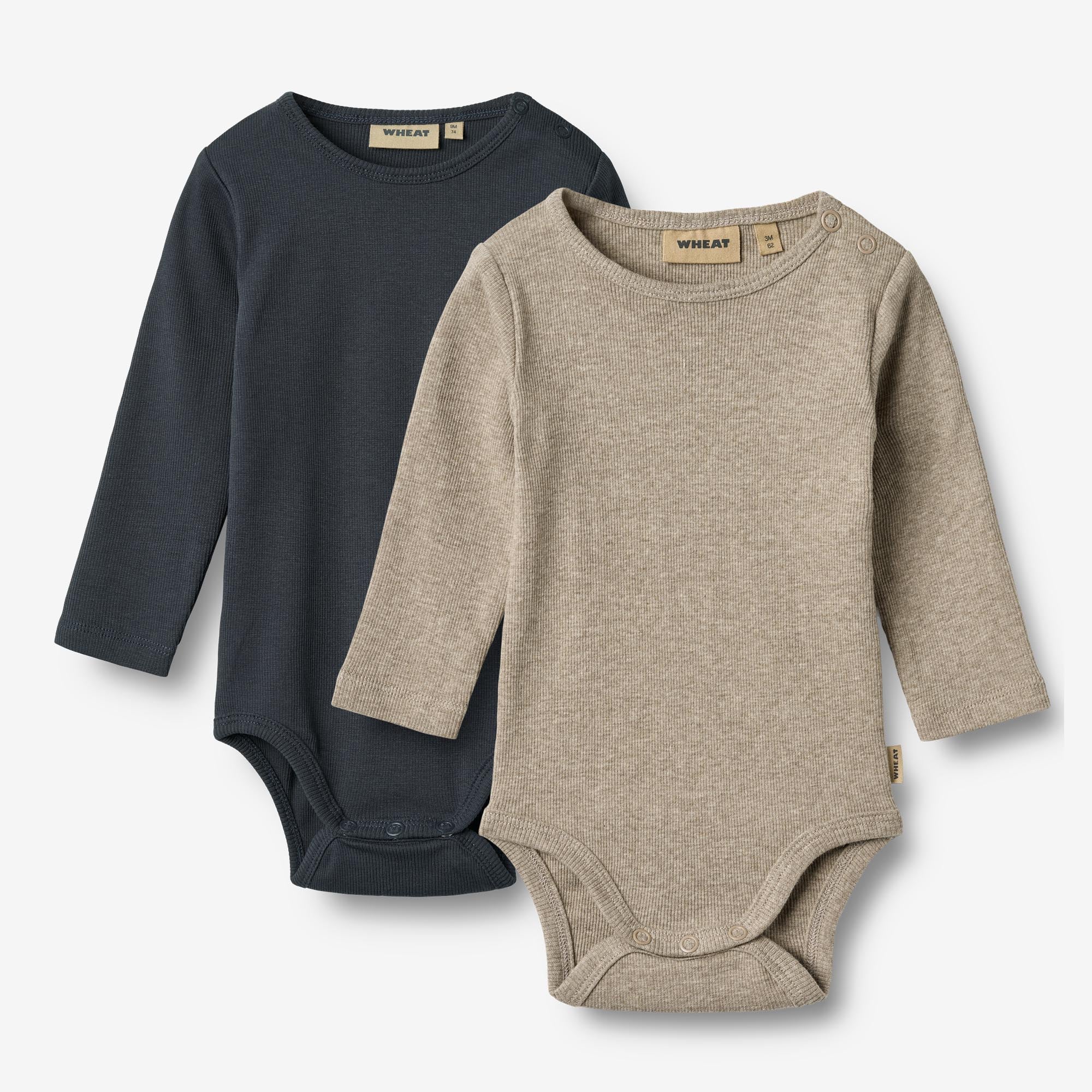 2 Rib Body L/S Spencer - navy