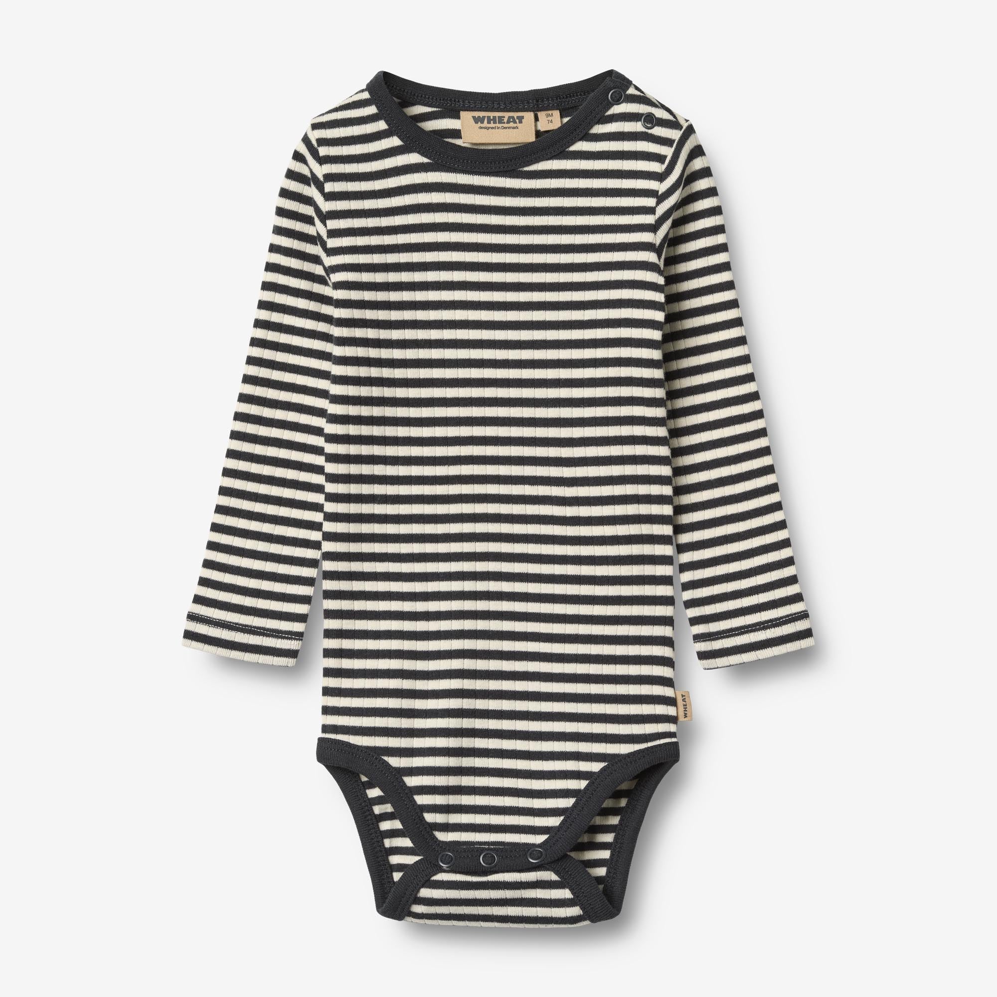 2 Rib Body L/S Spencer - navy rib stripe - Image 3