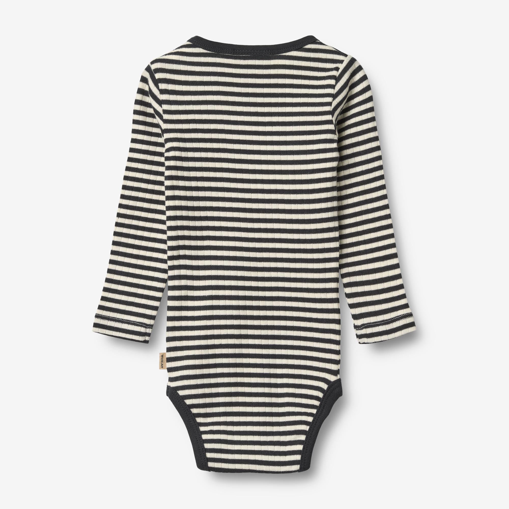 2 Rib Body L/S Spencer - navy rib stripe - Image 4