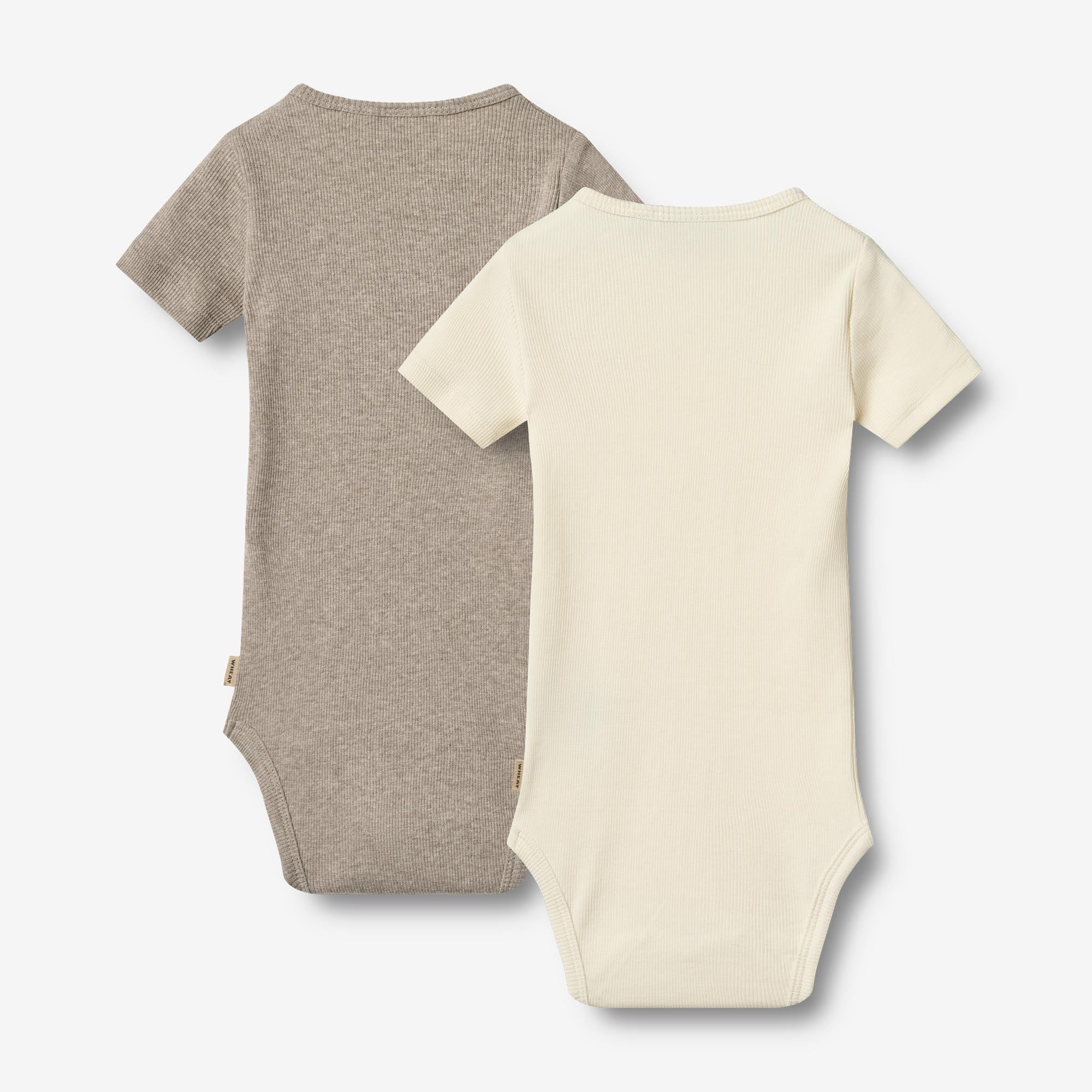 2 Rib Body S/S Timo - gravel melange - Image 2