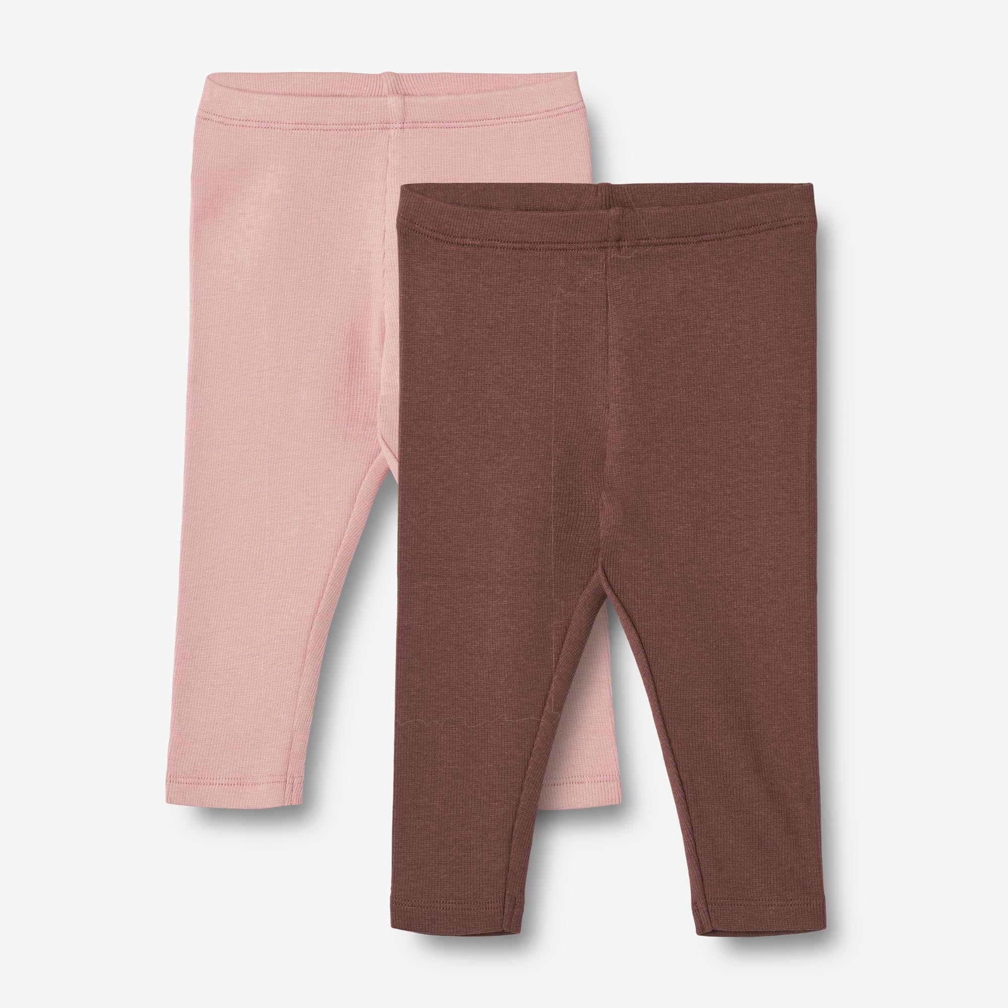 2 Rib Leggings Maddy | Baby - rose frost eggplant - Image 2