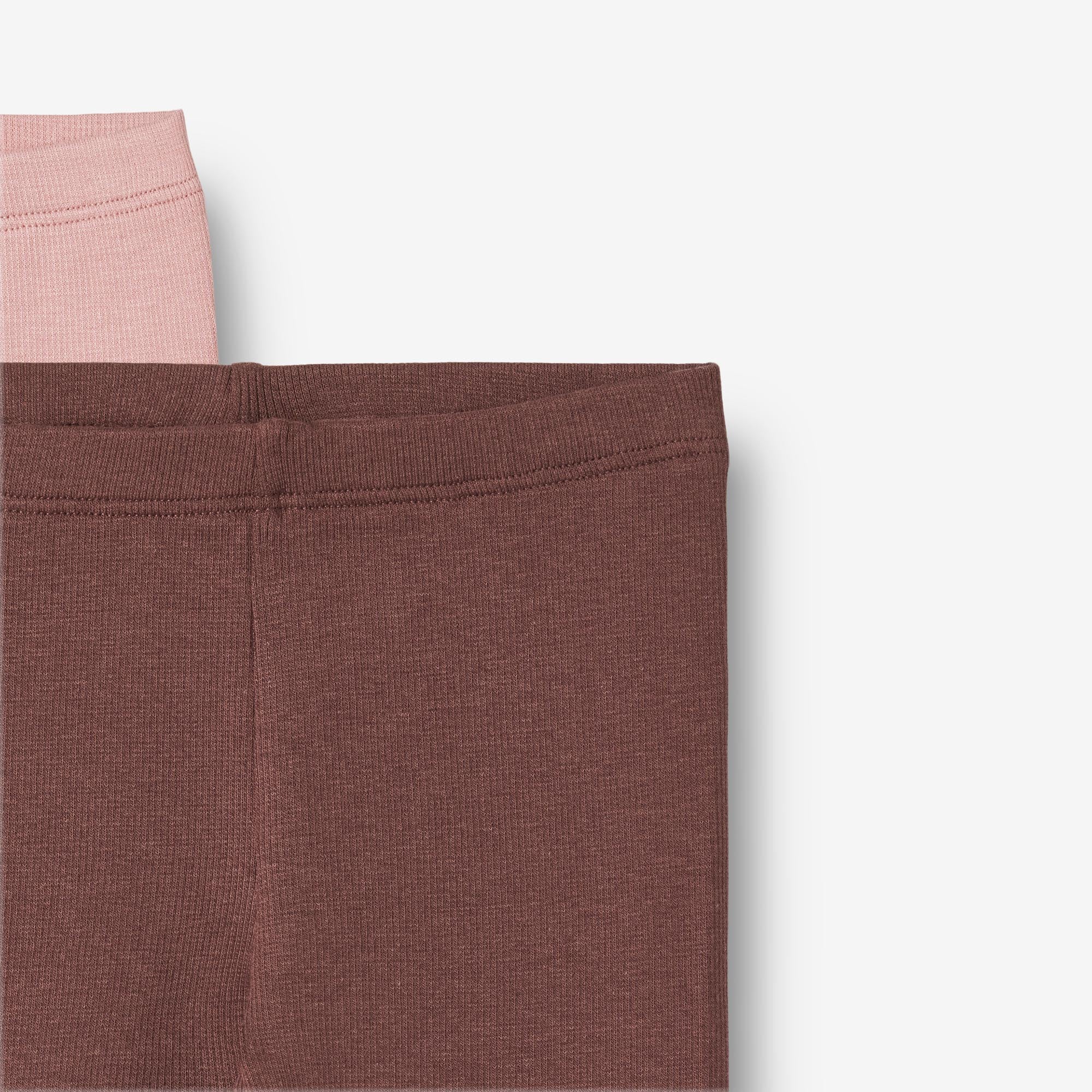 2 Rib Leggings Maddy | Baby - rose frost eggplant - Image 6