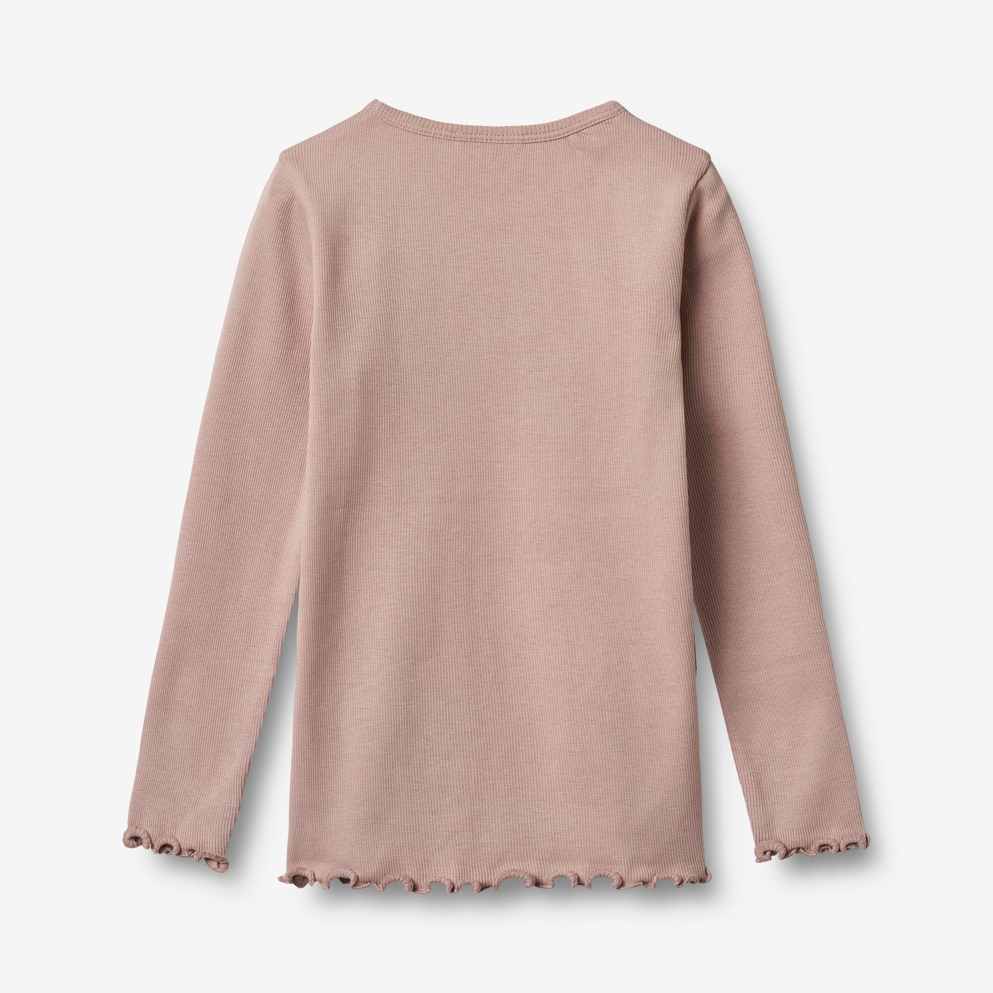 2 Rib T-shirts L/S Ida - rose powder - Image 5