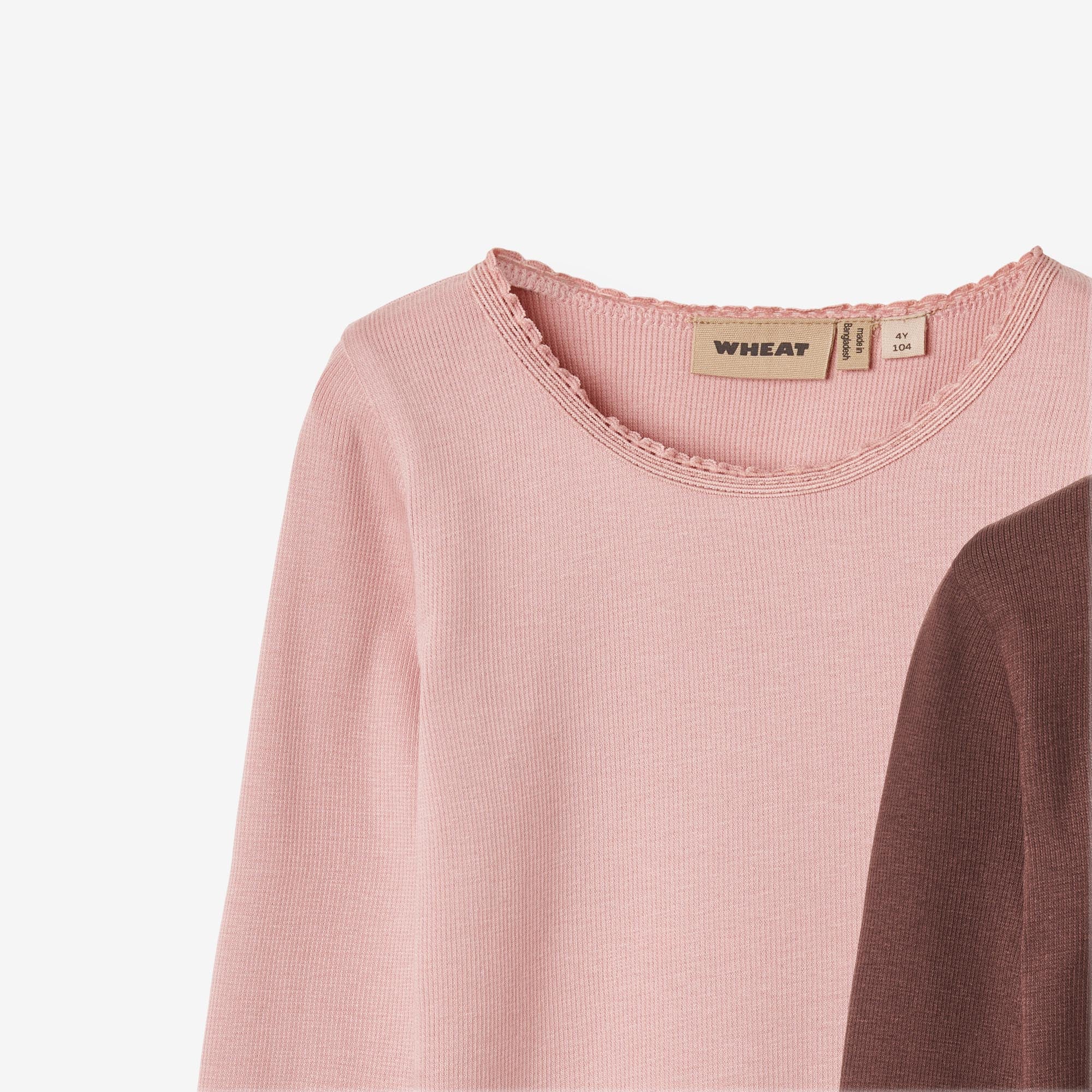 2 Rib T-Shirt L/S Reese - rose frost eggplant - Image 5