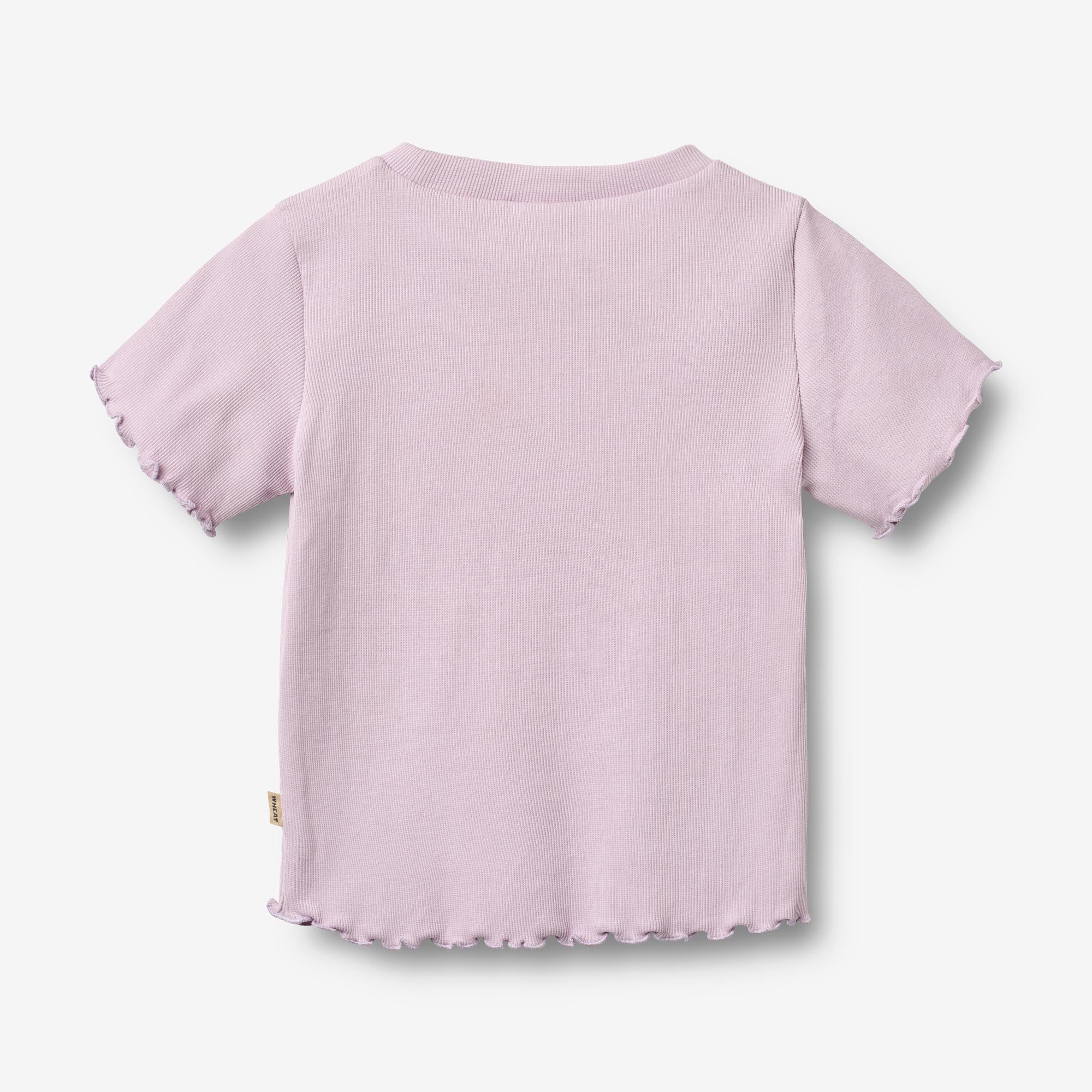 2 Rib T-shirt S/S Alicia - pink blue flowers - Image 7