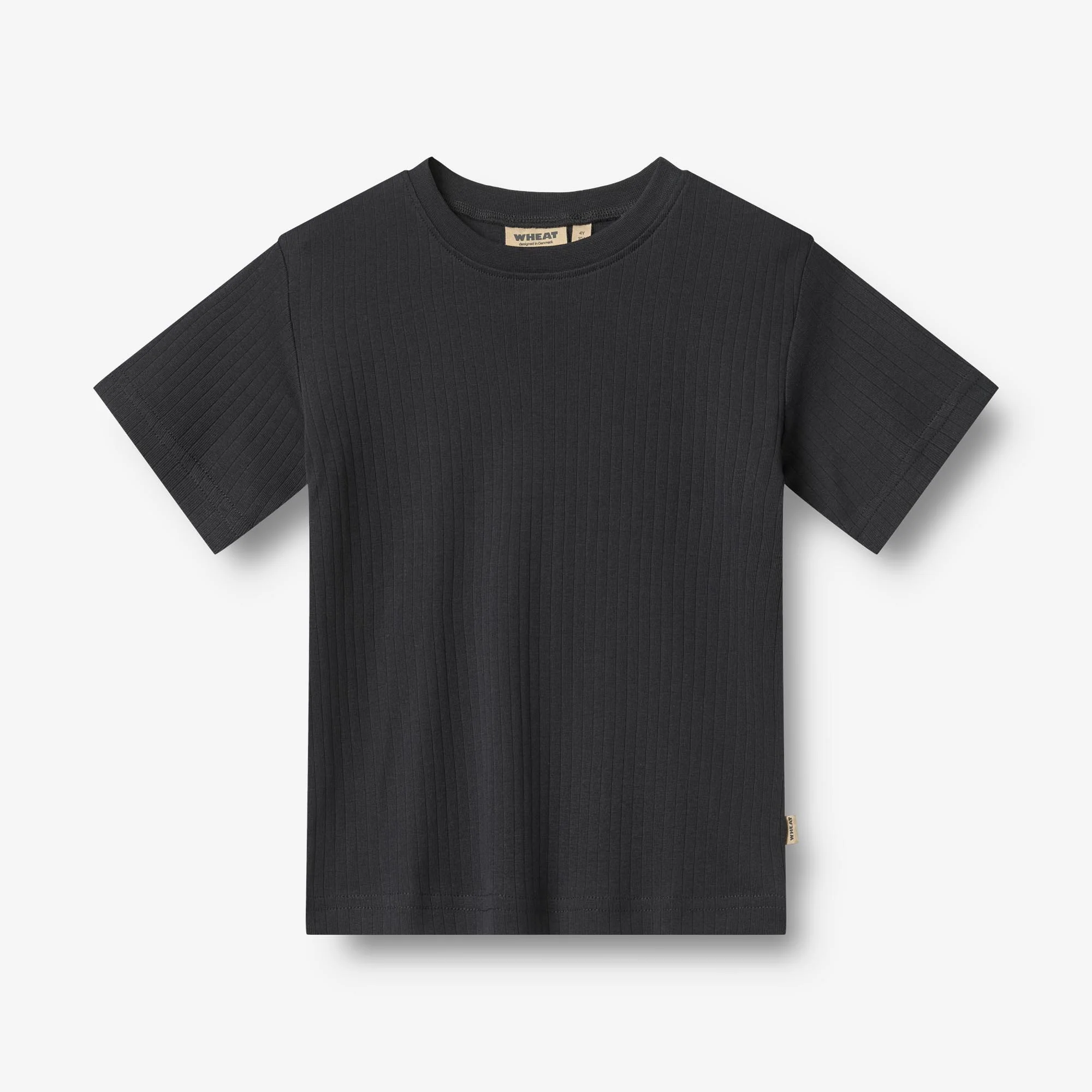 2 Rib T-shirt S/S Fabian - navy rib stripe - Image 3
