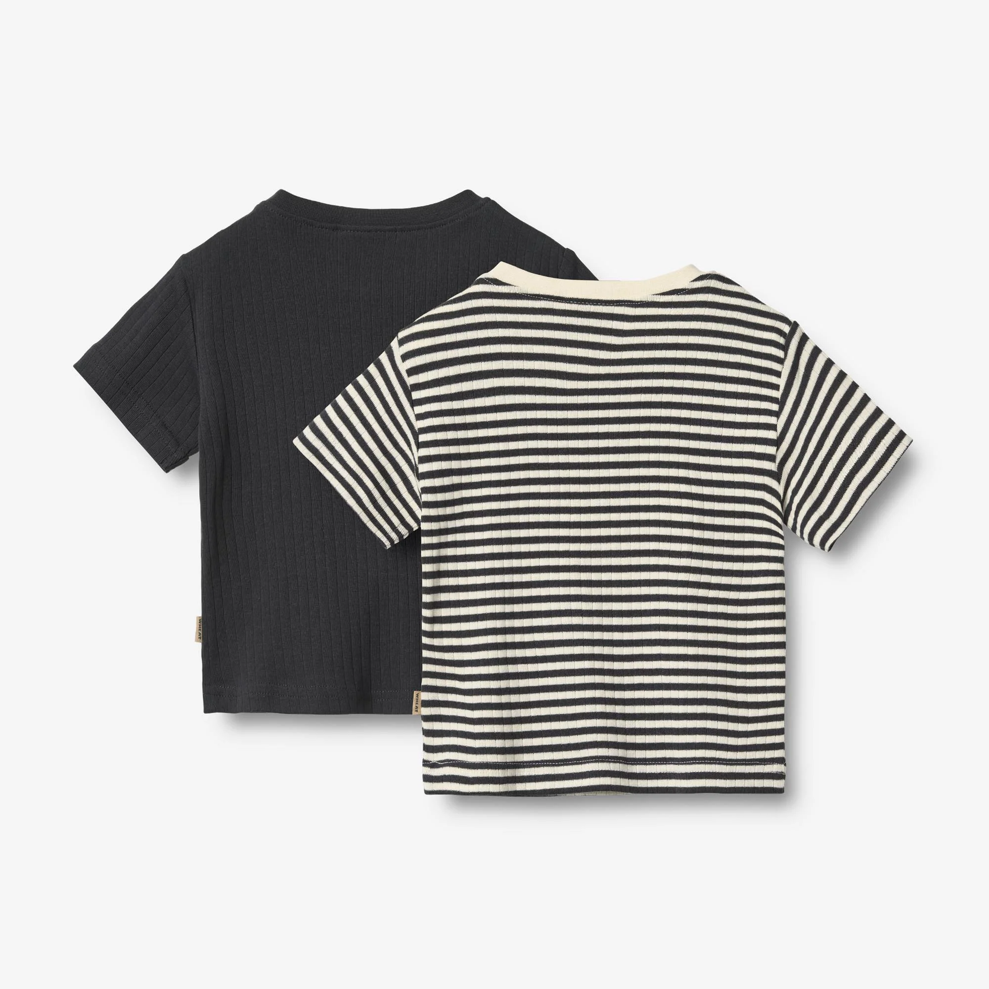 2 Rib T-shirt S/S Fabian - navy rib stripe - Image 2