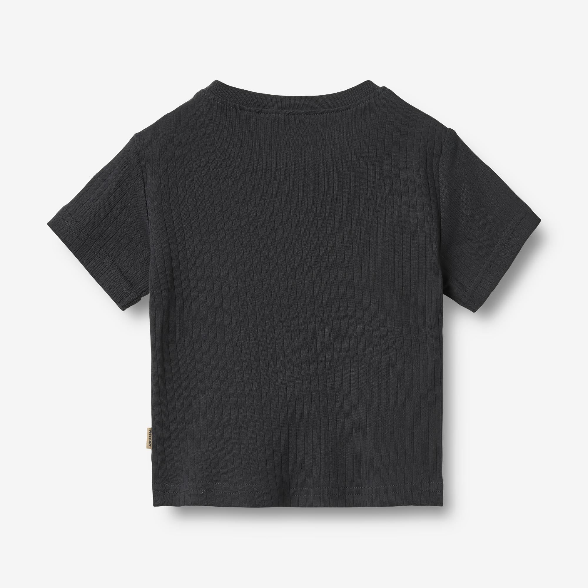 2 Rib T-shirt S/S Fabian - navy rib stripe - Image 6