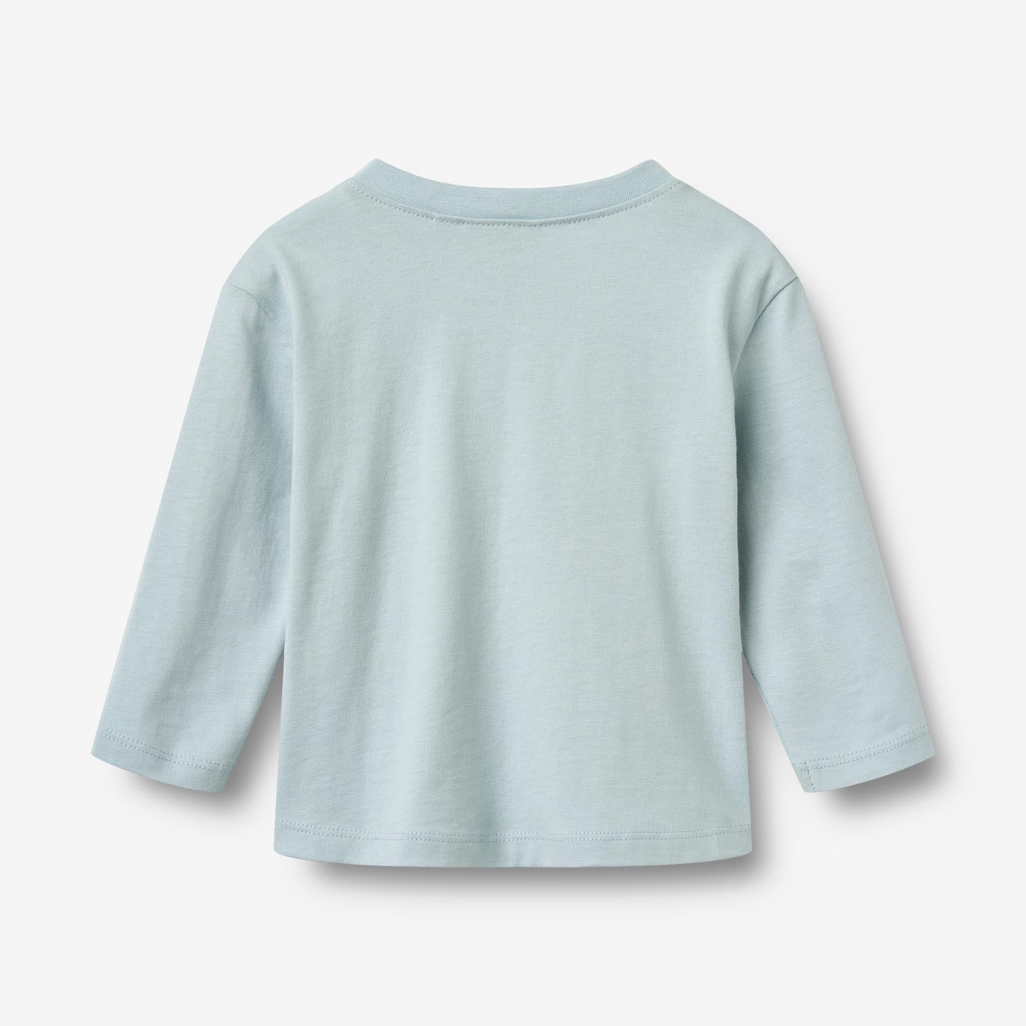 2 T-shirt L/S Ebbe - multi blue stripe - Image 6