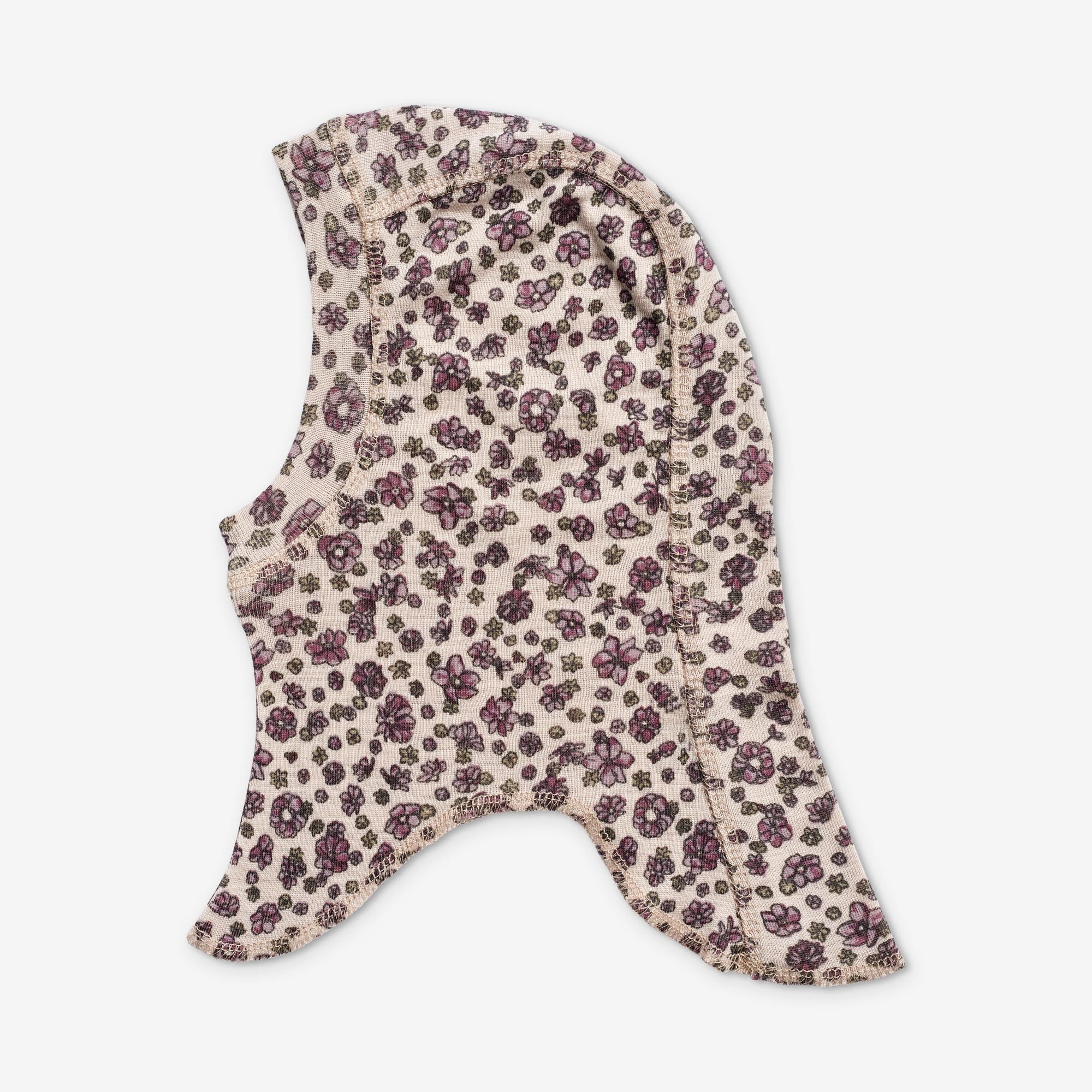 2 Wool Balaclava Felix - autumn flowers - Image 2