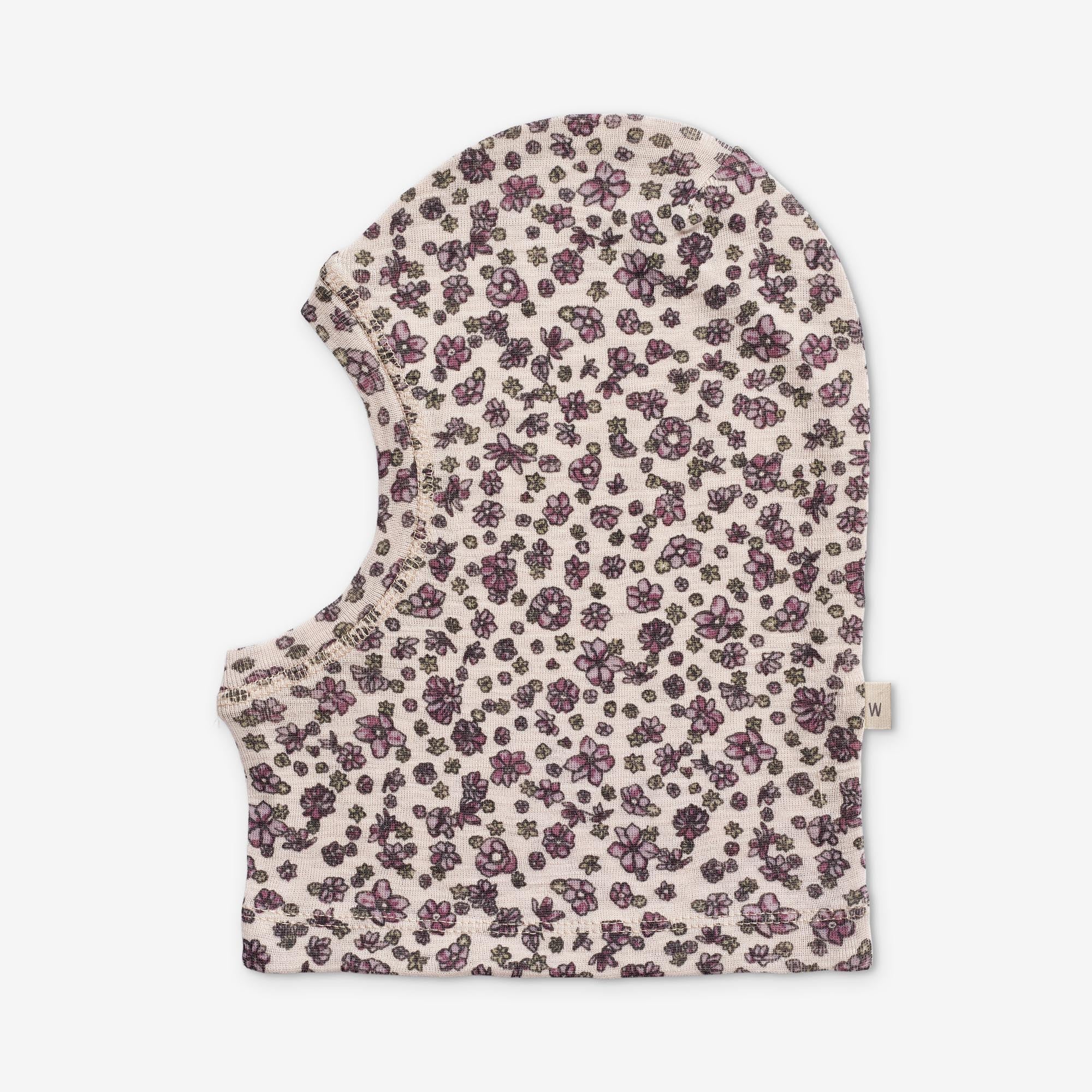 2 Wool Balaclava Kim - autumn flowers - Image 3