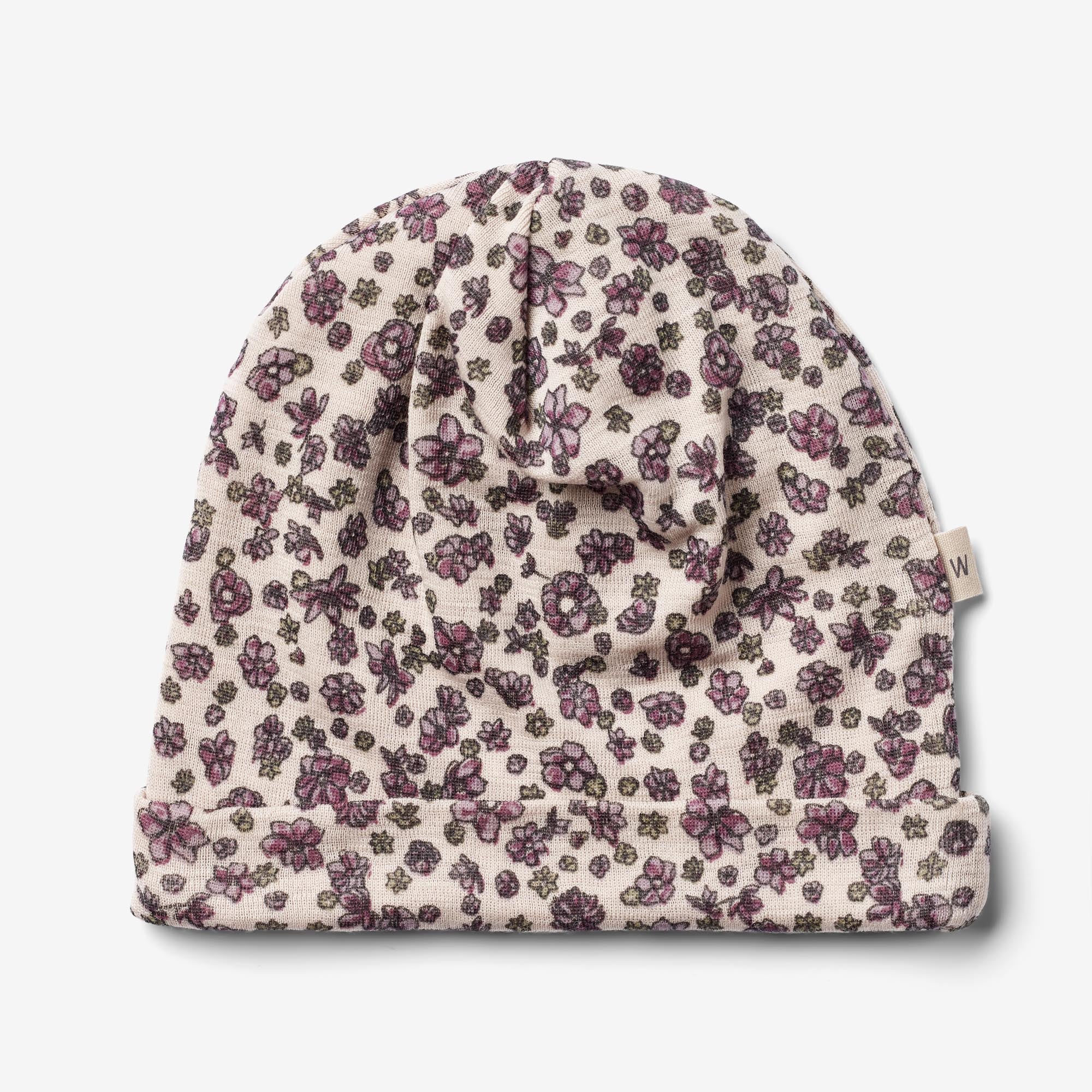 2 Wool Hat Emo - autumn flowers - Image 2