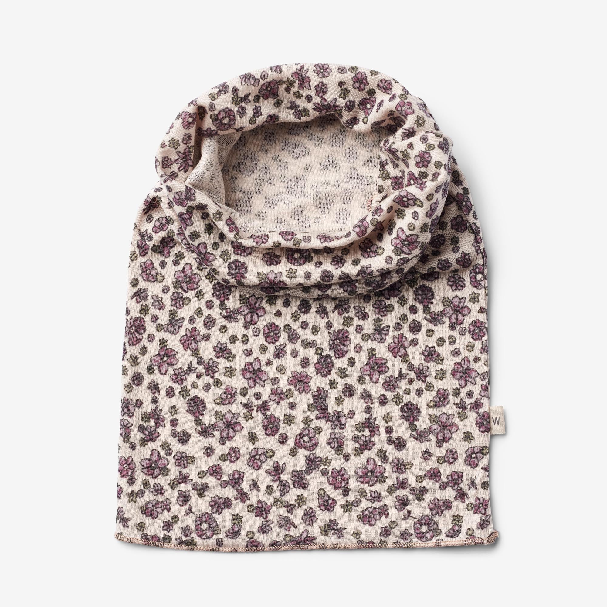 2 Wool Neckwarmer Arta - autumn flowers - Image 4