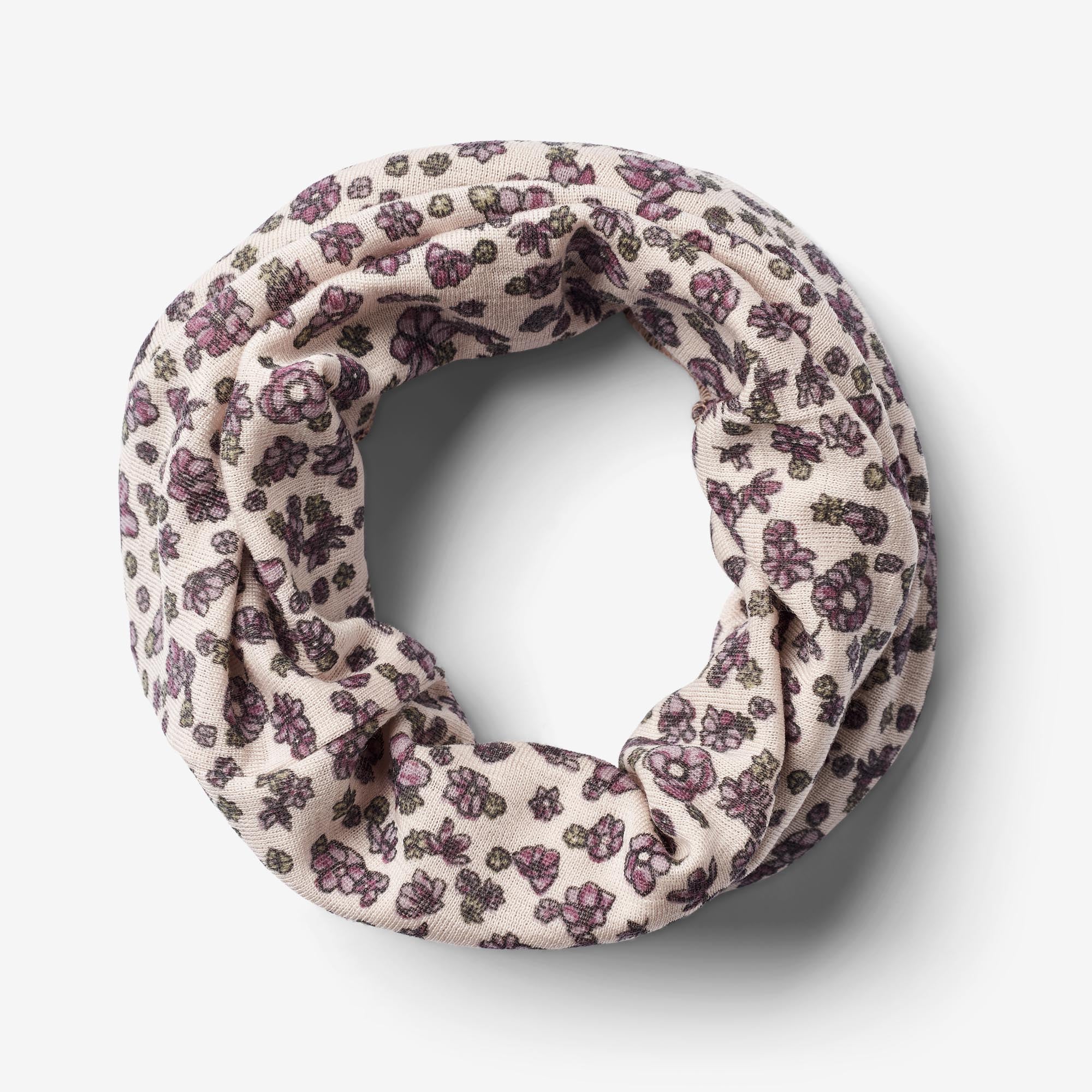 2 Wool Neckwarmer Arta - autumn flowers - Image 5