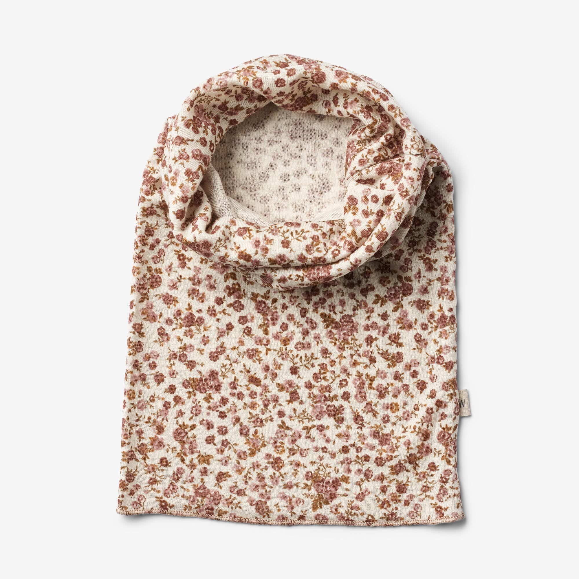 2 Wool Neckwarmer Arta - rose flowers - Image 4