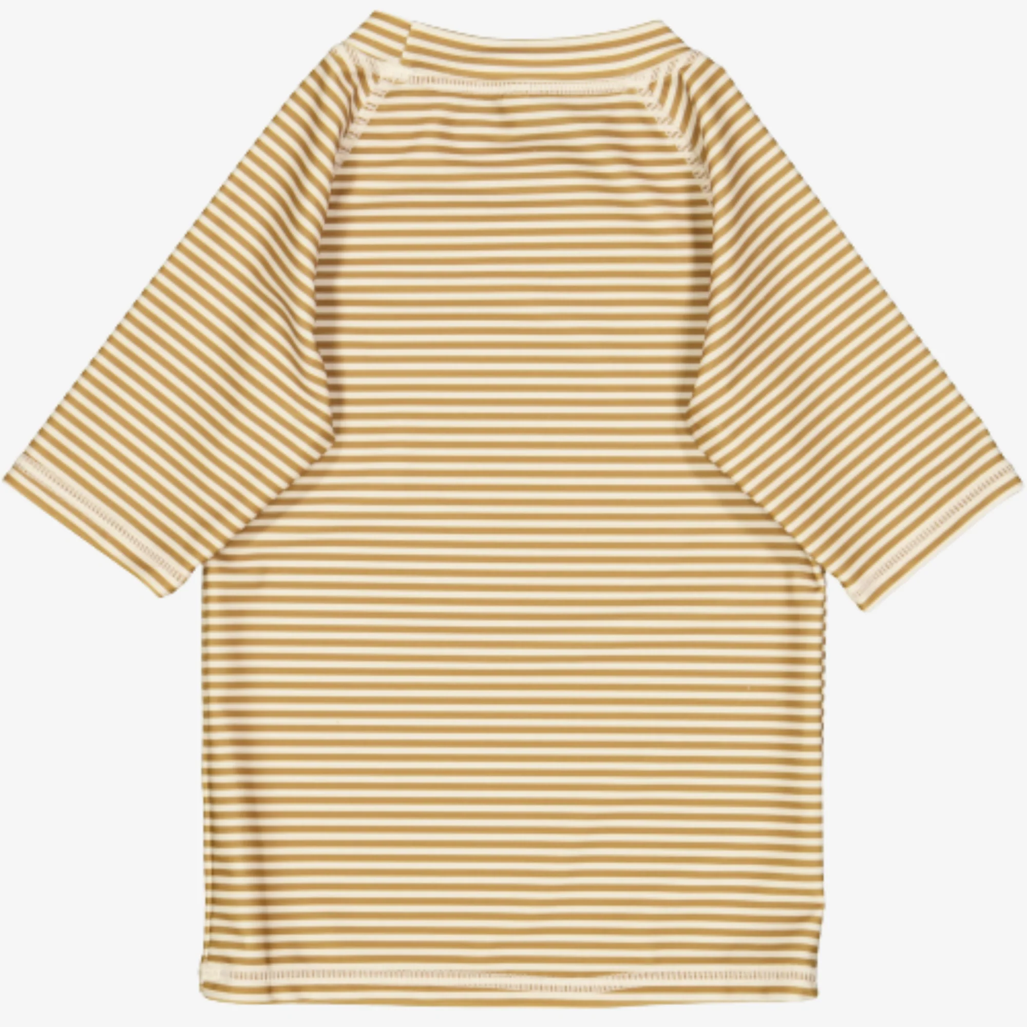 Swim T-Shirt Jackie SS - golden green stripe - Image 2
