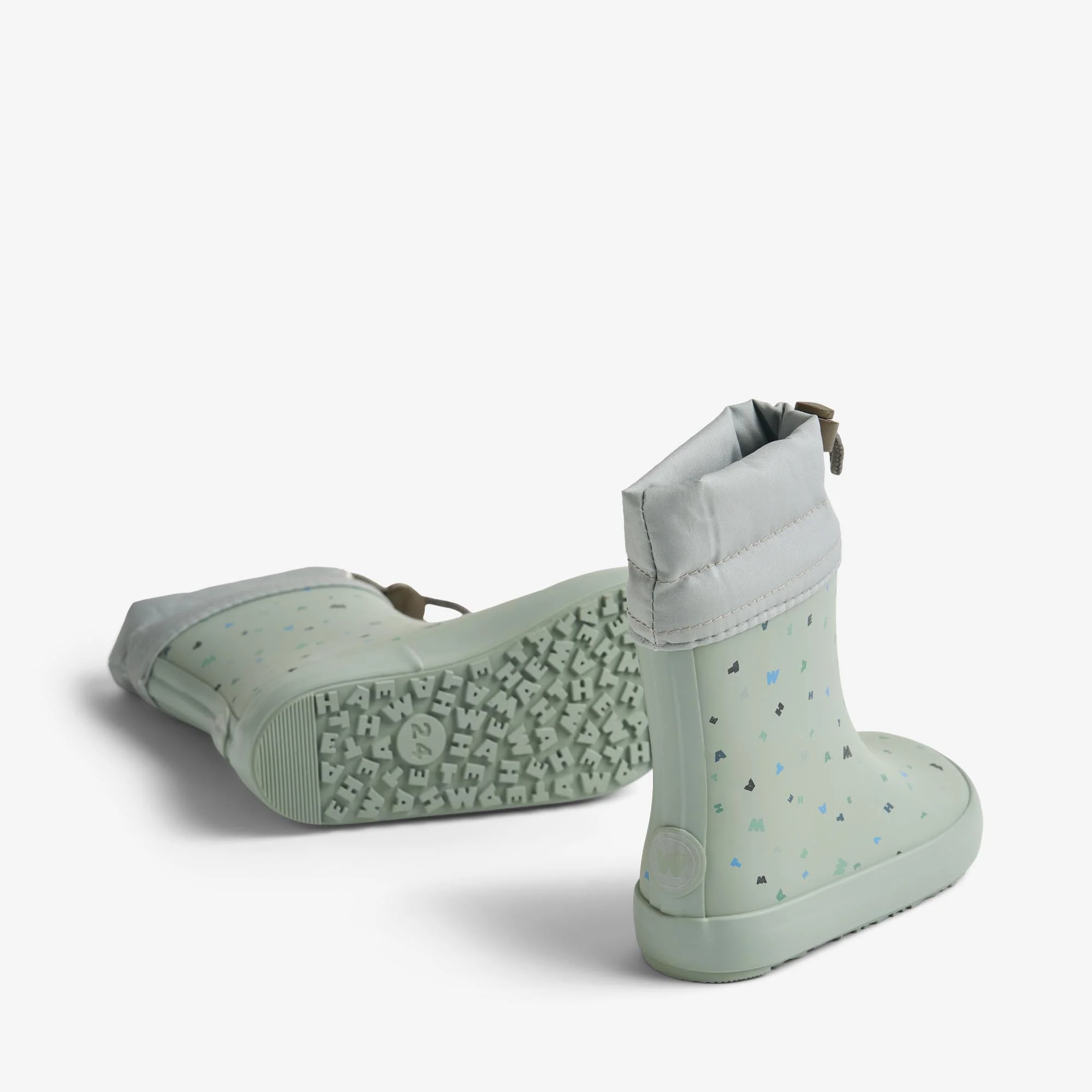Barefoot Rubber Boot Zerro - light flint letters - Image 2