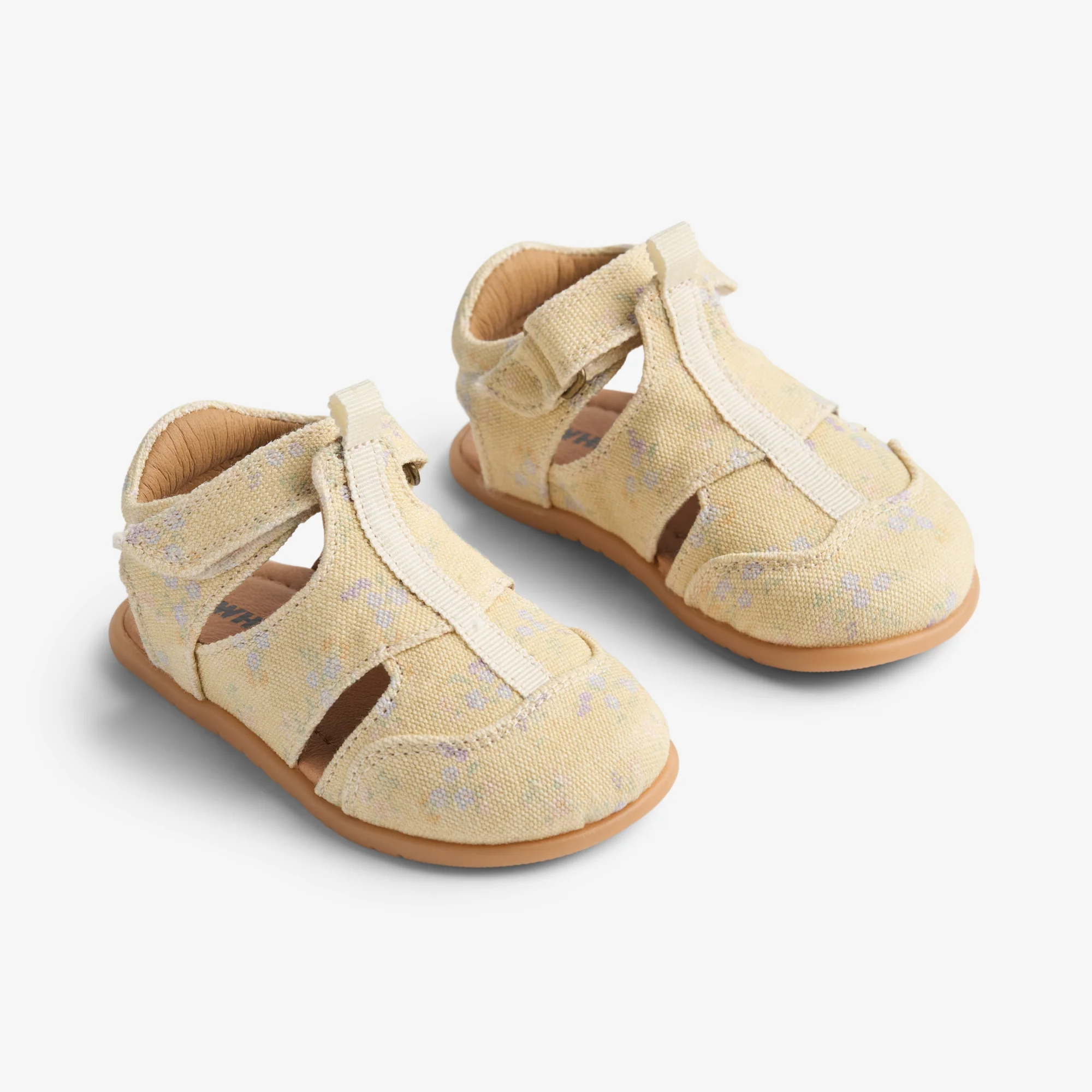 Barefoot Sandal Nolan - barely apricot flowers