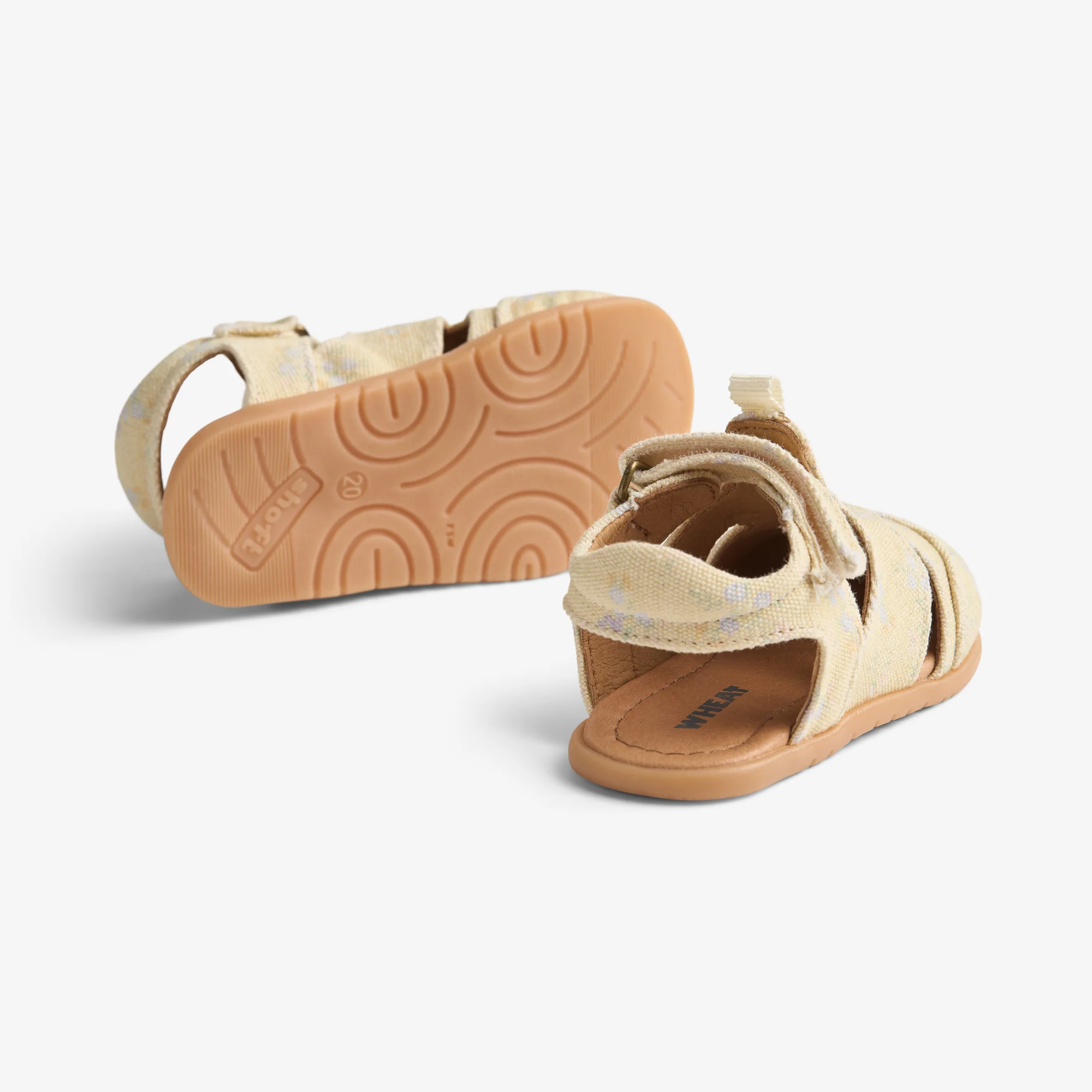 Barefoot Sandal Nolan - barely apricot flowers - Image 2
