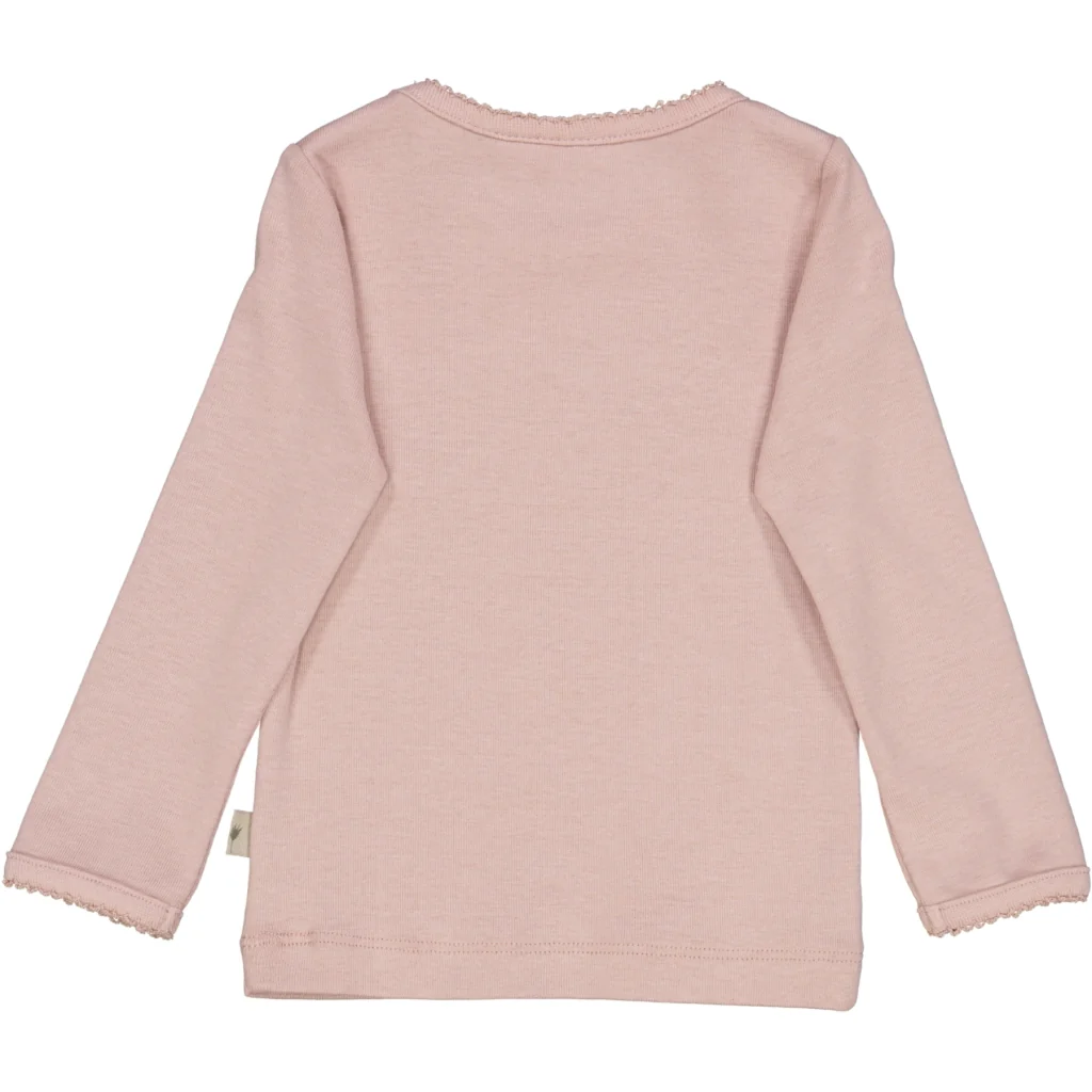 Basic Girl T-Shirt LS - rose powder - Image 2