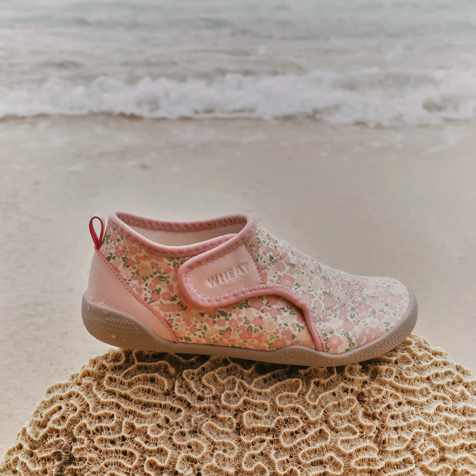 Beach Shoe Shawn - ivory flower meadow - Image 5