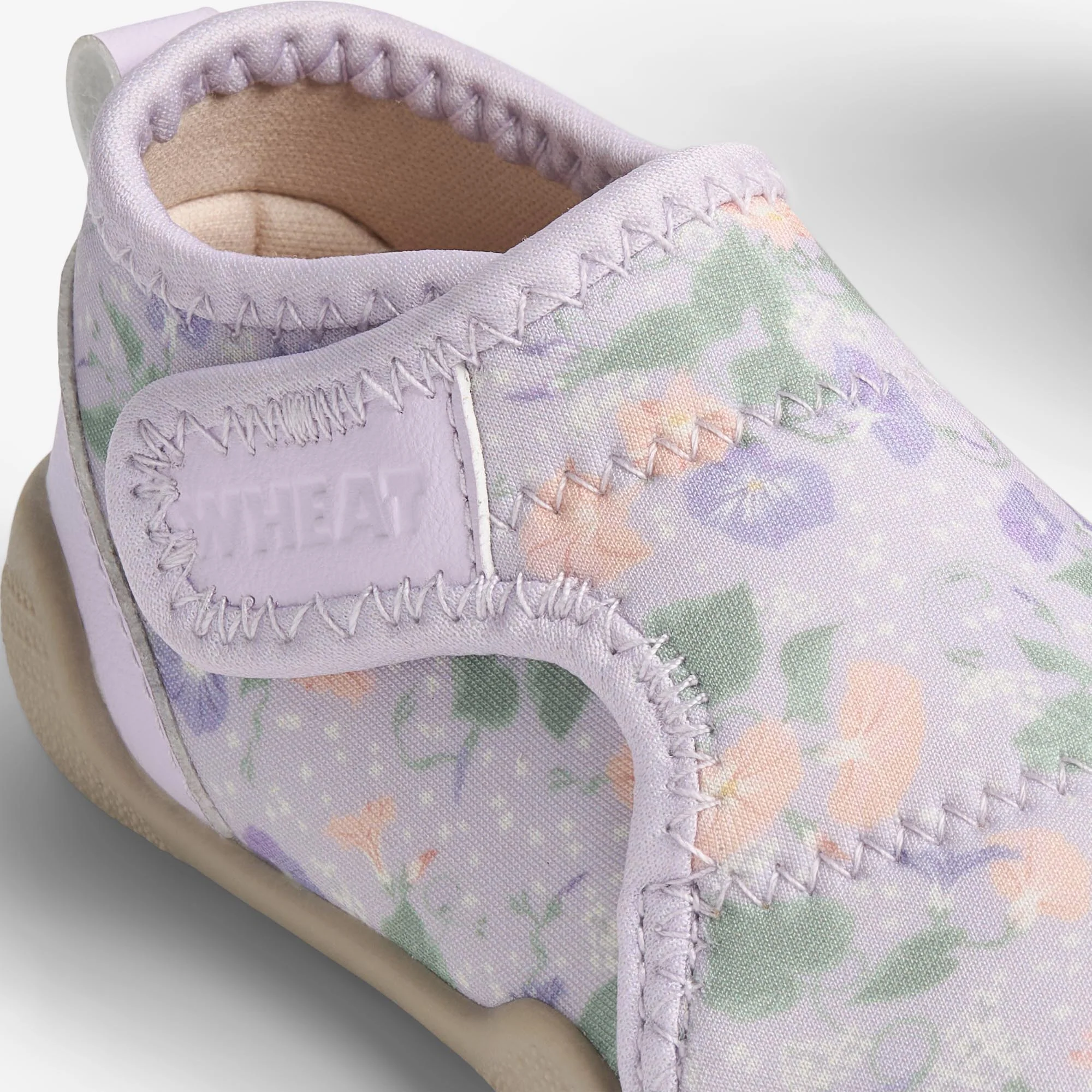 Beach Shoe Shawn - purple light petunias - Image 4