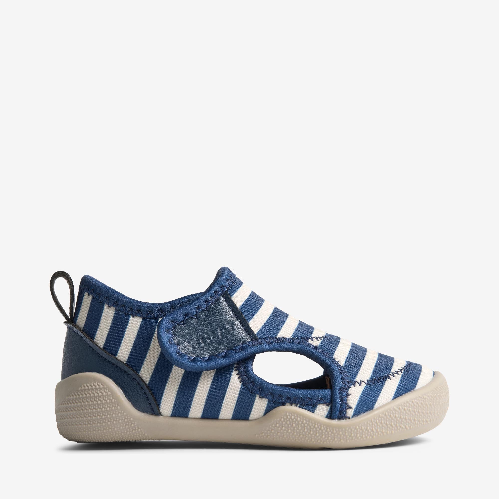 Beach Shoe Swirl - indigo stripe - Image 3