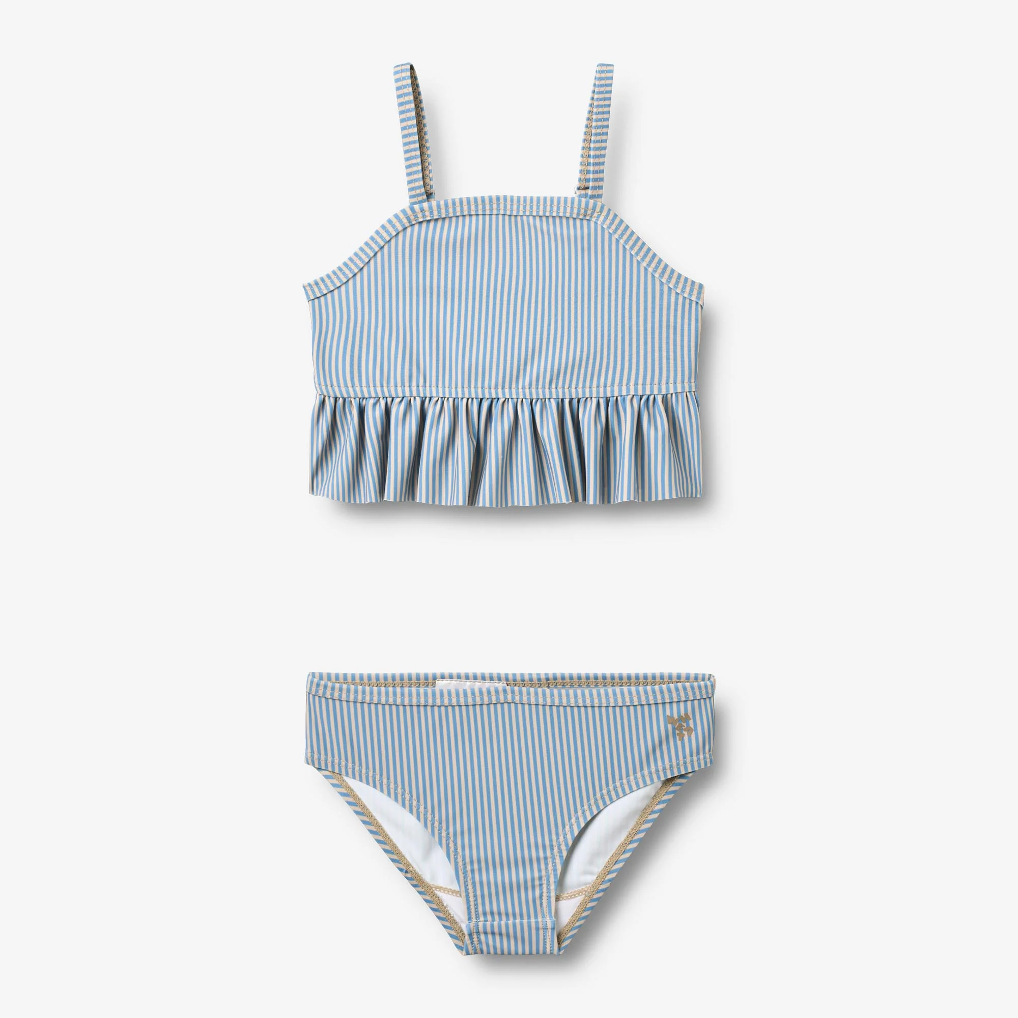 Bikini Lærke - blue swim stripe