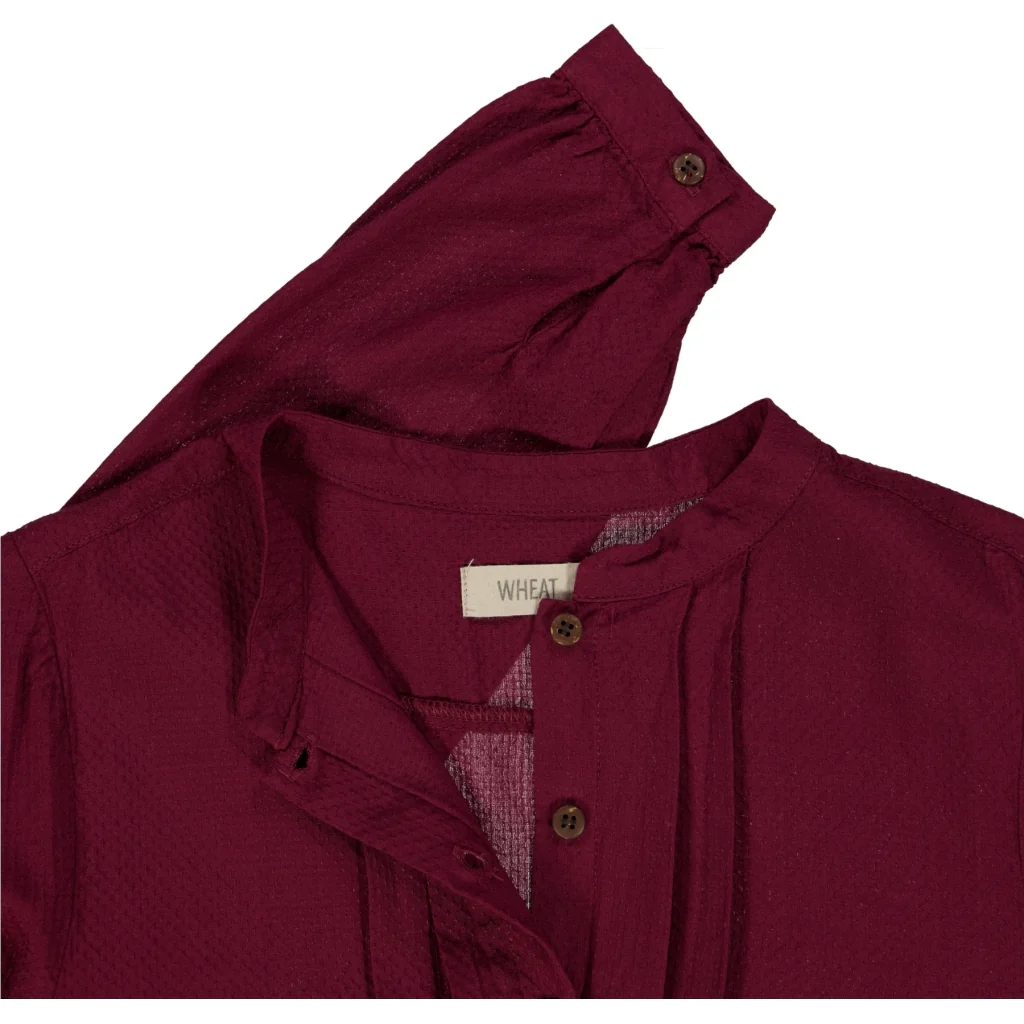 Blouse Peggy - red plum - Image 3