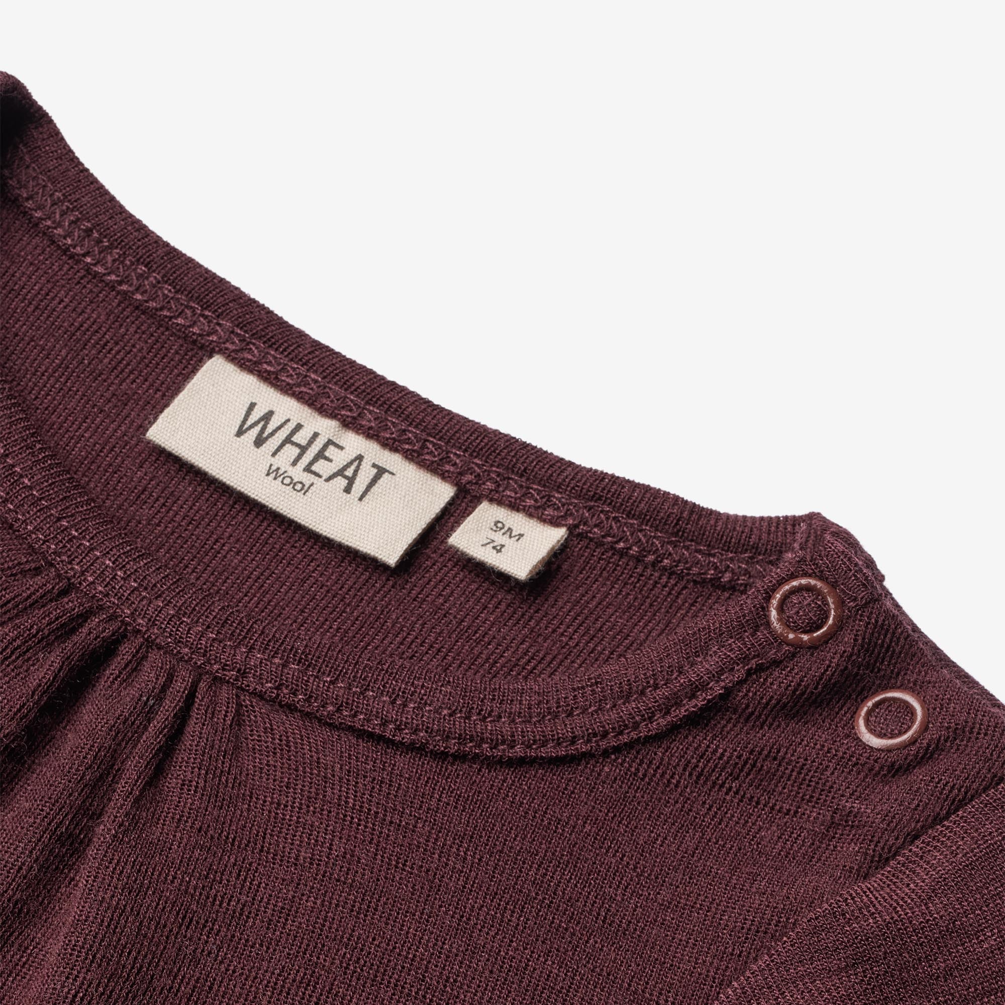 Body Gatherings Wool LS | Baby - aubergine - Image 3