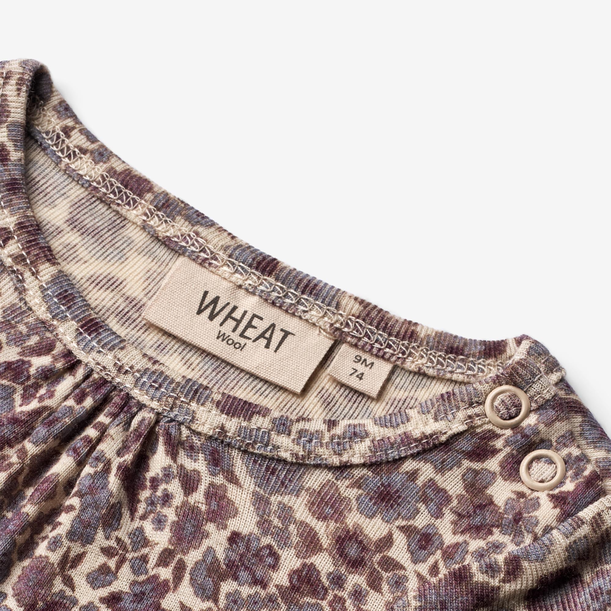 Body Gatherings Wool LS | Baby - purple flowers - Image 3