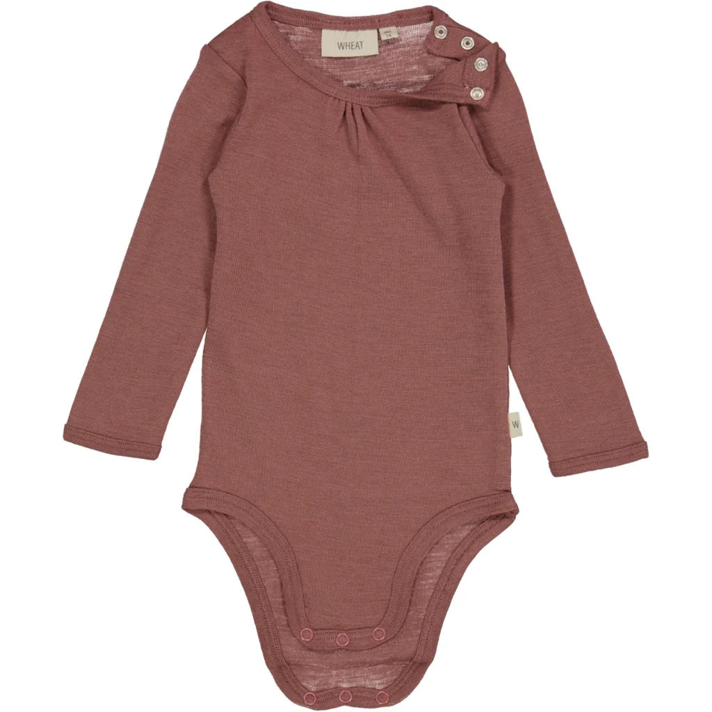 Body Gatherings Wool LS - rose brown - Image 3