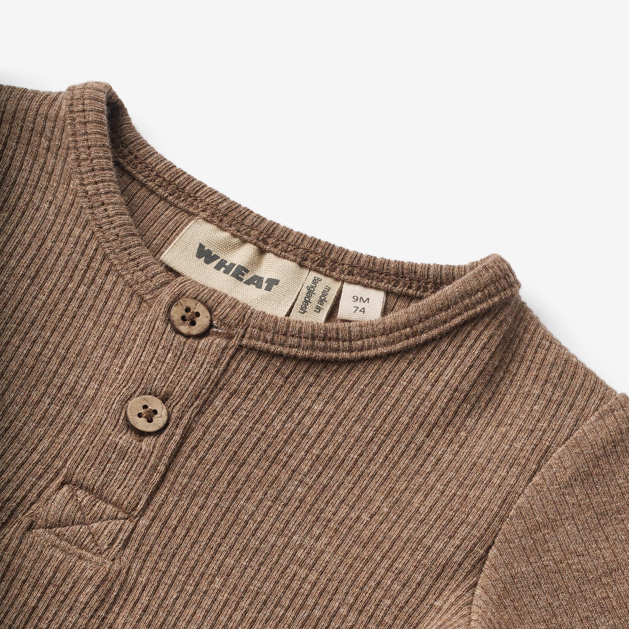 Body L/S Benny - coffee melange - Image 4