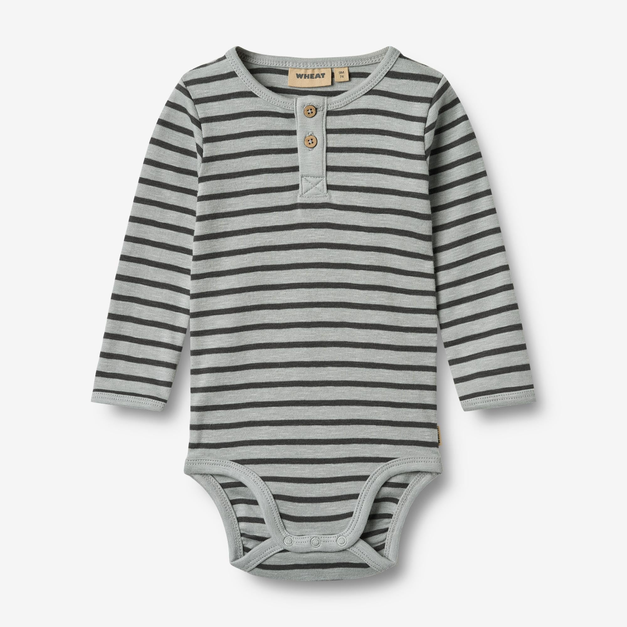 Body L/S Benny - soft blue stripe