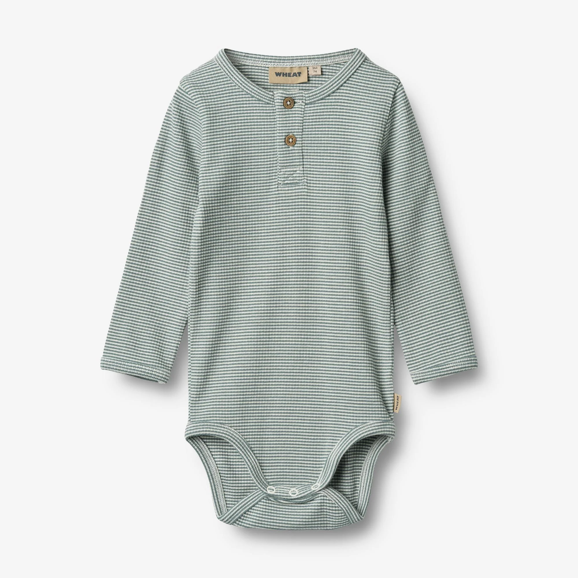 Body L/S Benny - stormy sea stripe