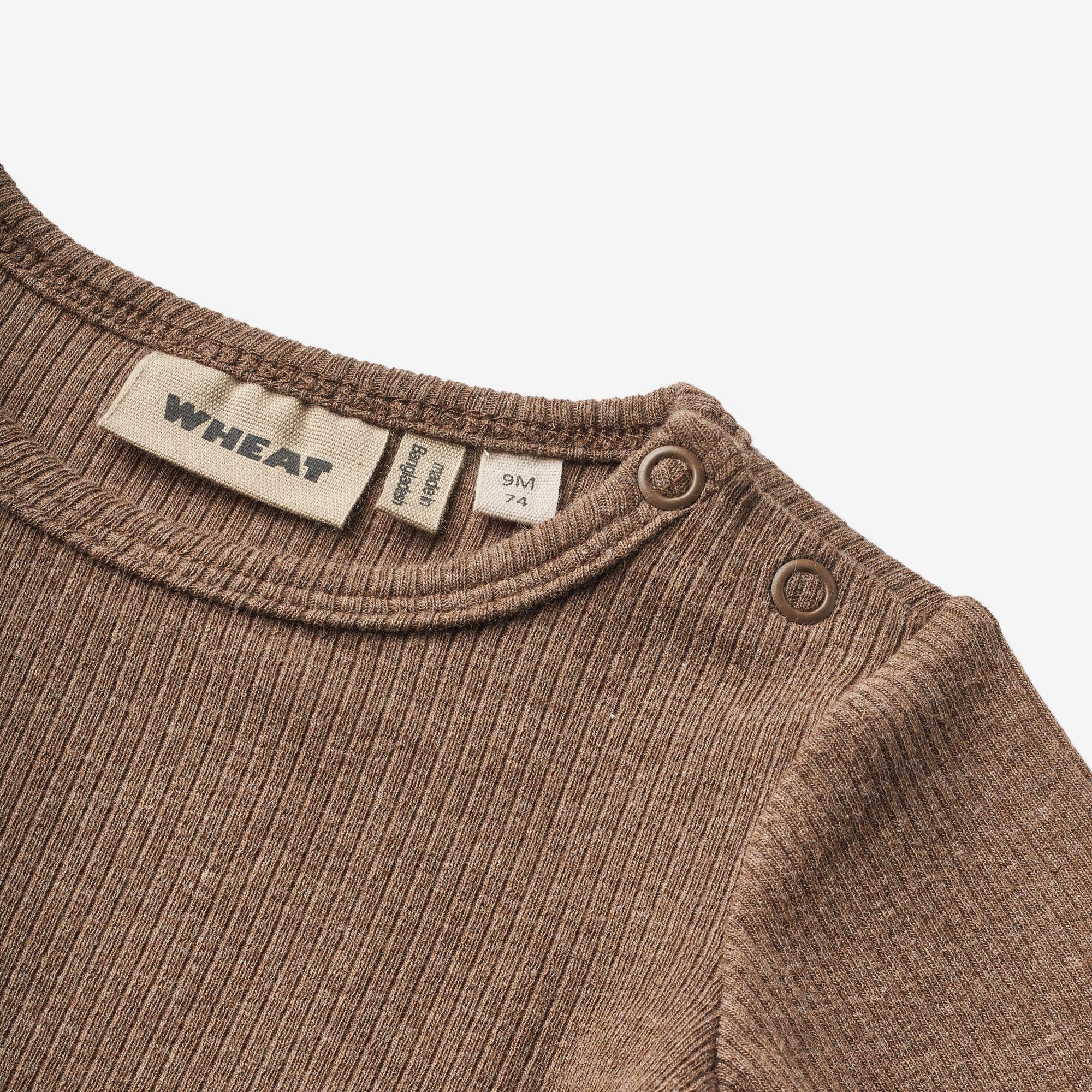 Body L/S Berti - coffee melange - Image 3