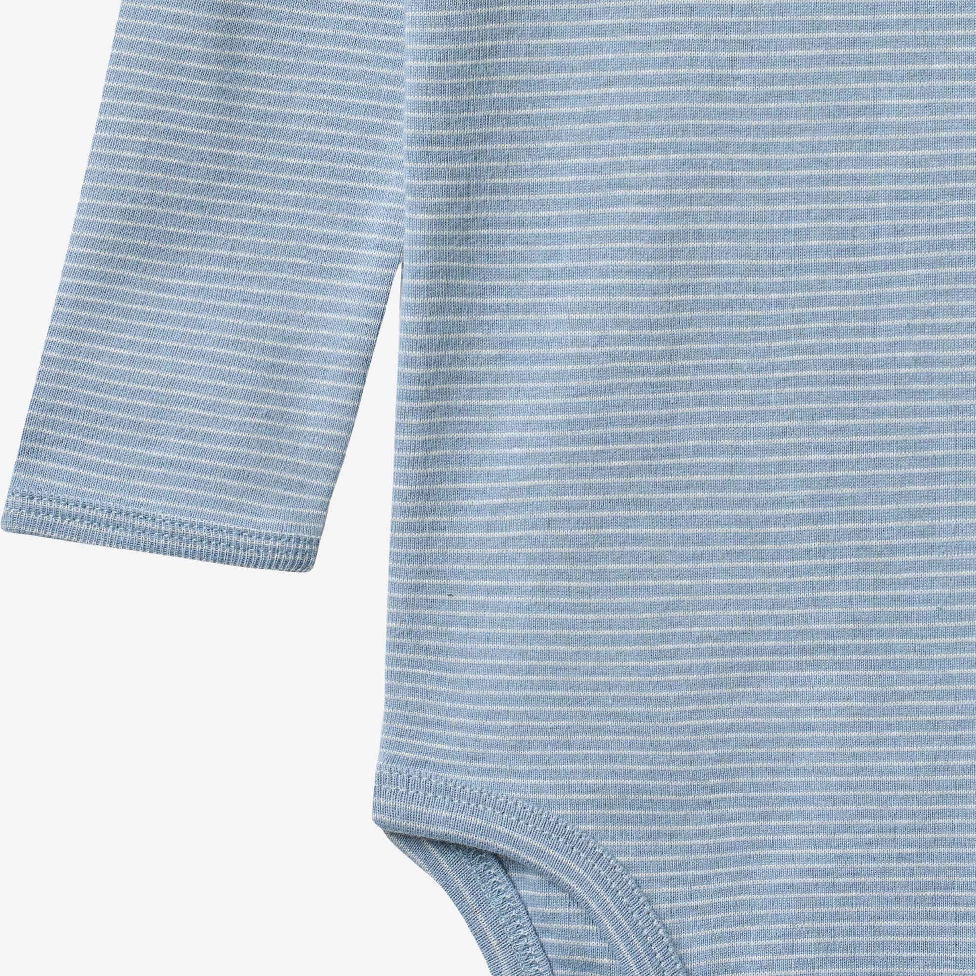 Body L/S Berti - faded blue stripe - Image 3